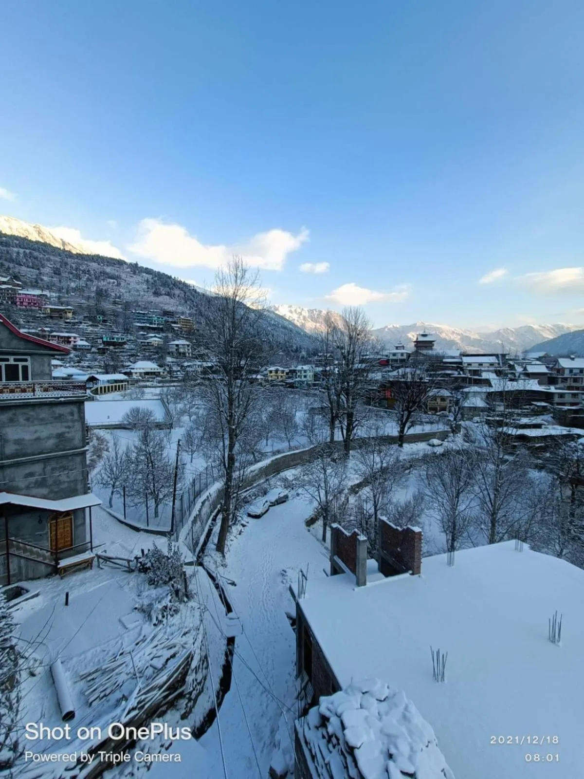 Winter in Hotel Kalpa Deshang