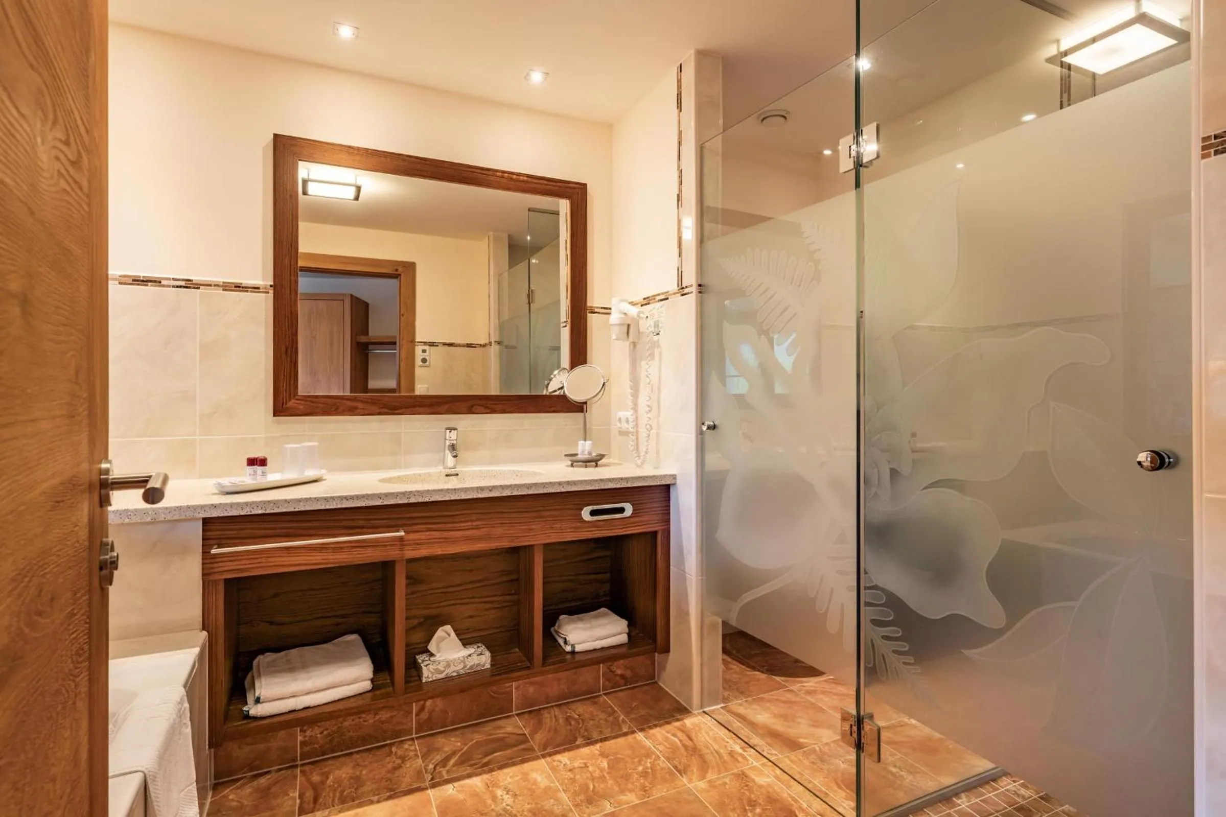 Shower in Hotel Pramstraller