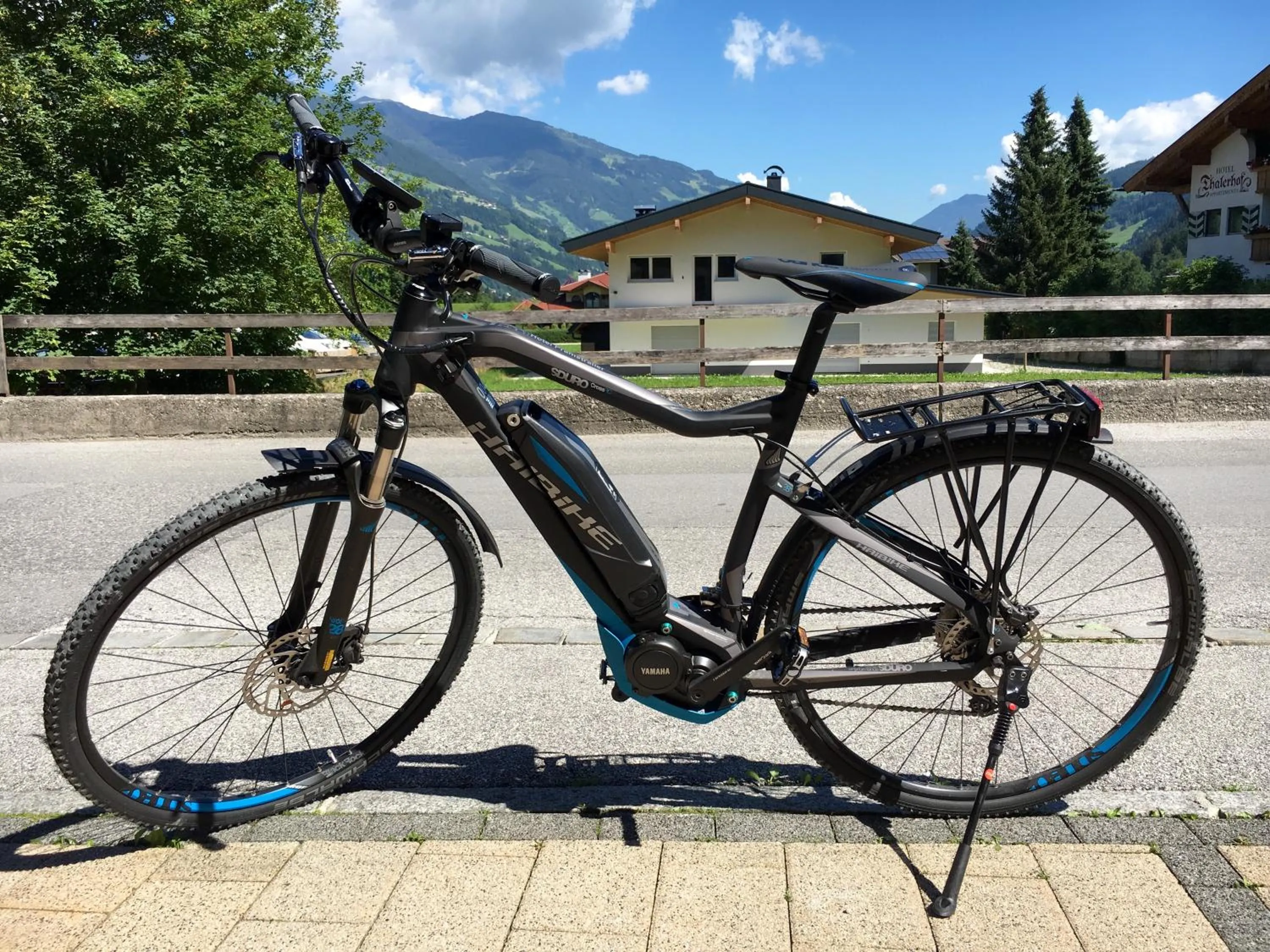 Cycling in Hotel Pramstraller