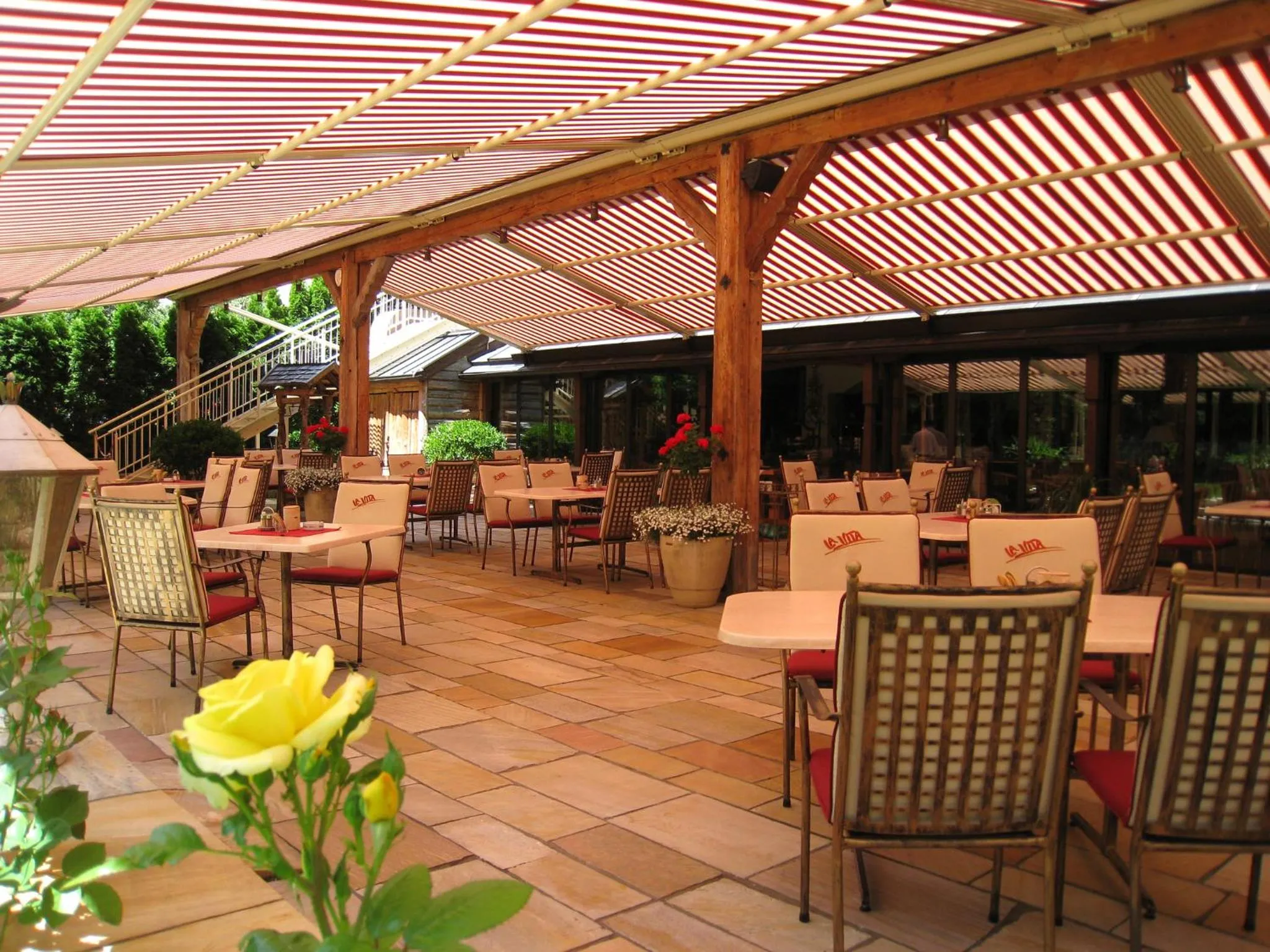 Garden in Hotel Pramstraller