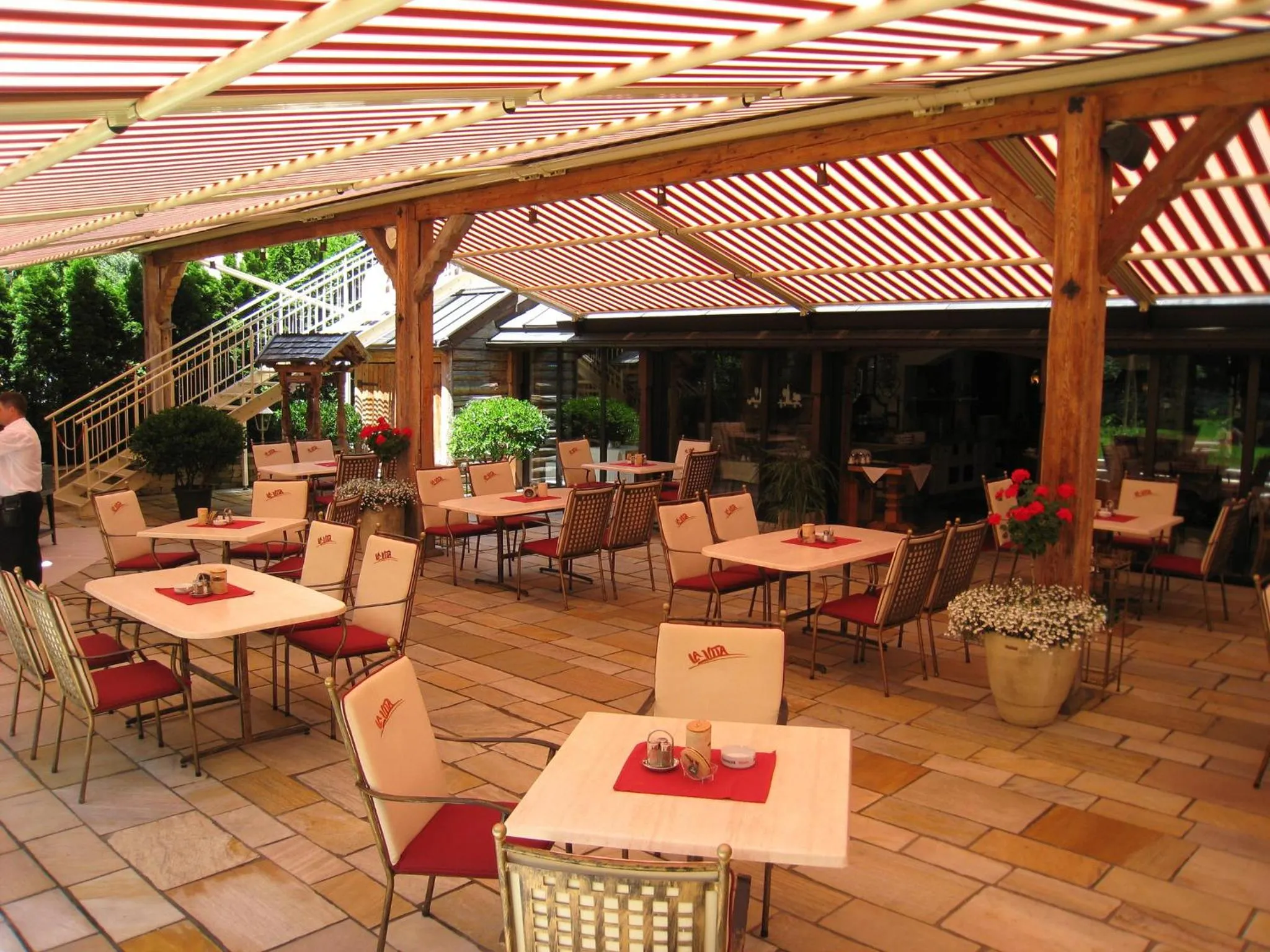 Garden in Hotel Pramstraller