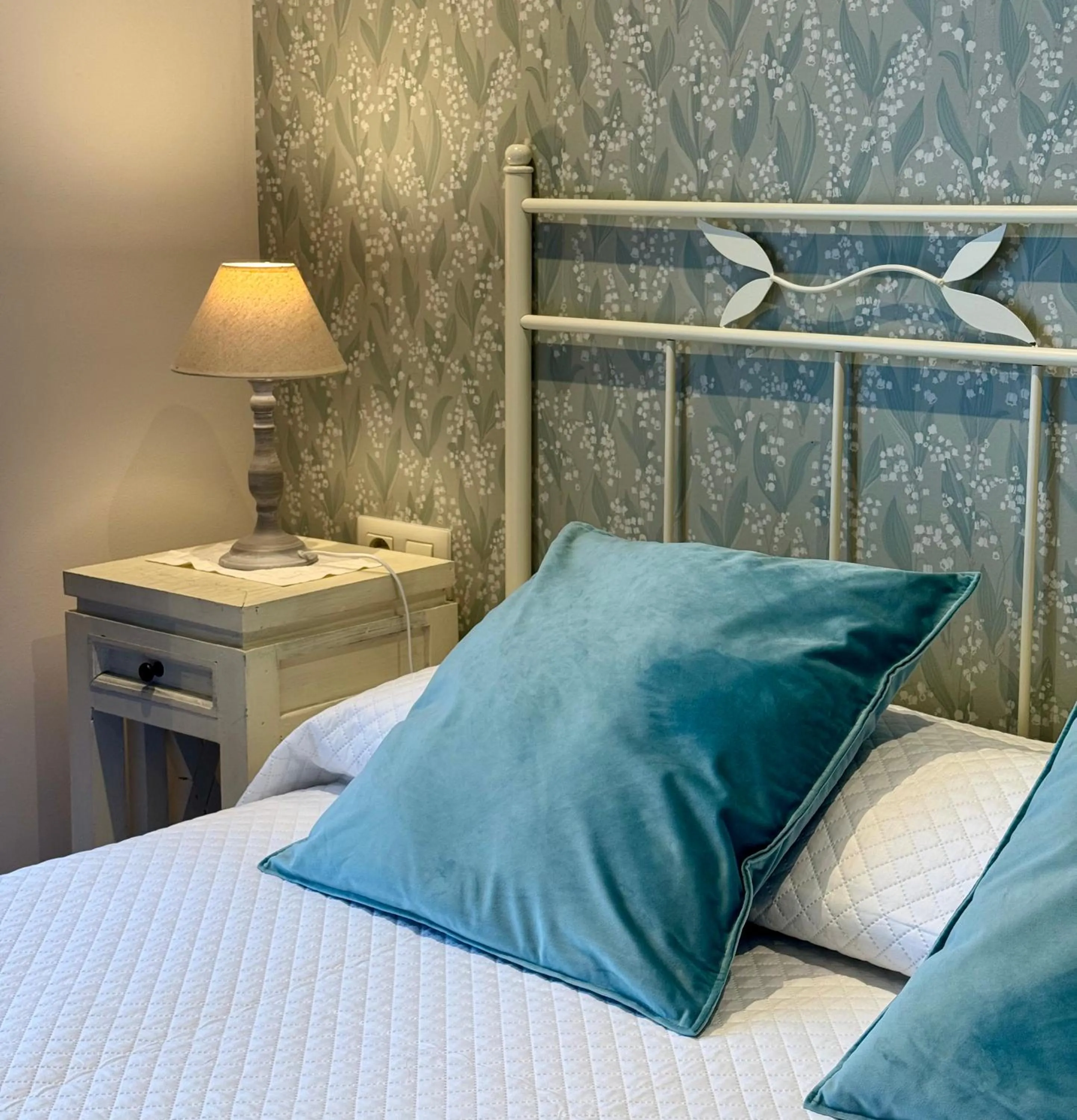 Bed in Hotel Rural El Texeu