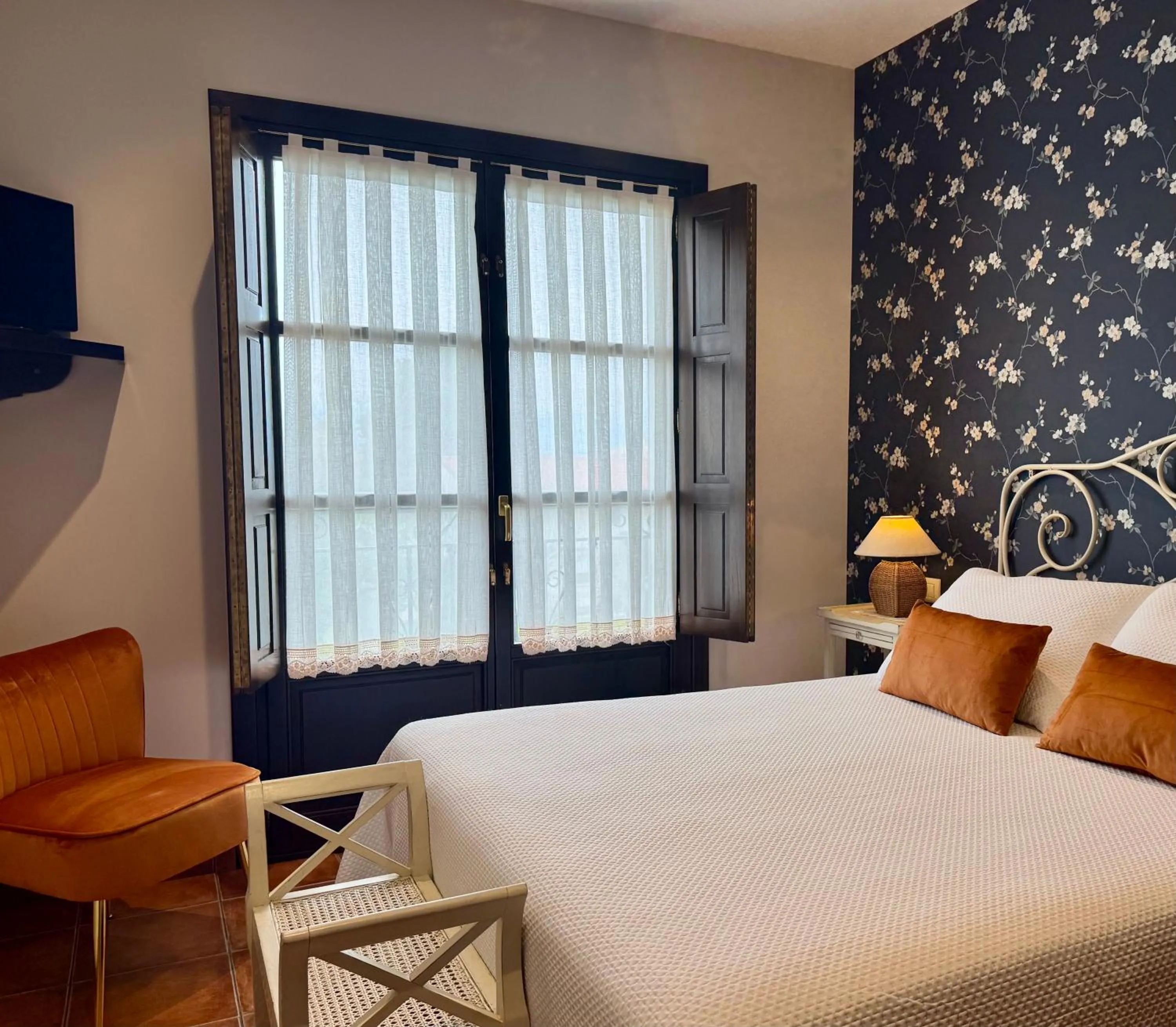 Bed in Hotel Rural El Texeu