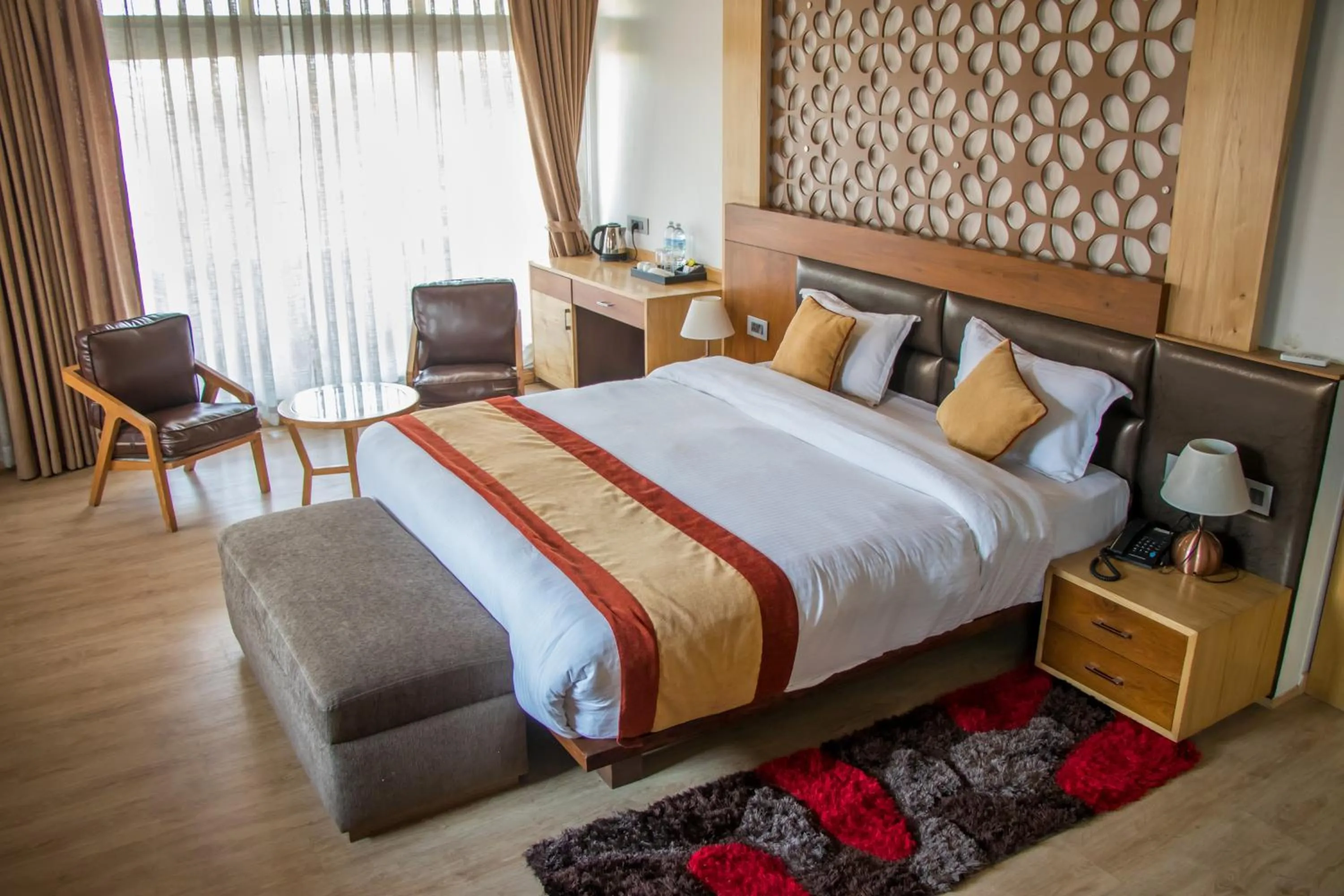 Bed in Retro Hotel and Spa