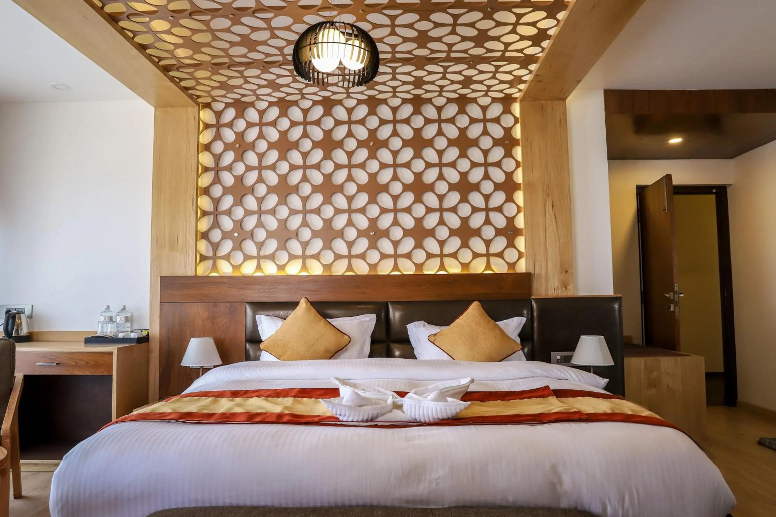 Bed in Retro Hotel and Spa