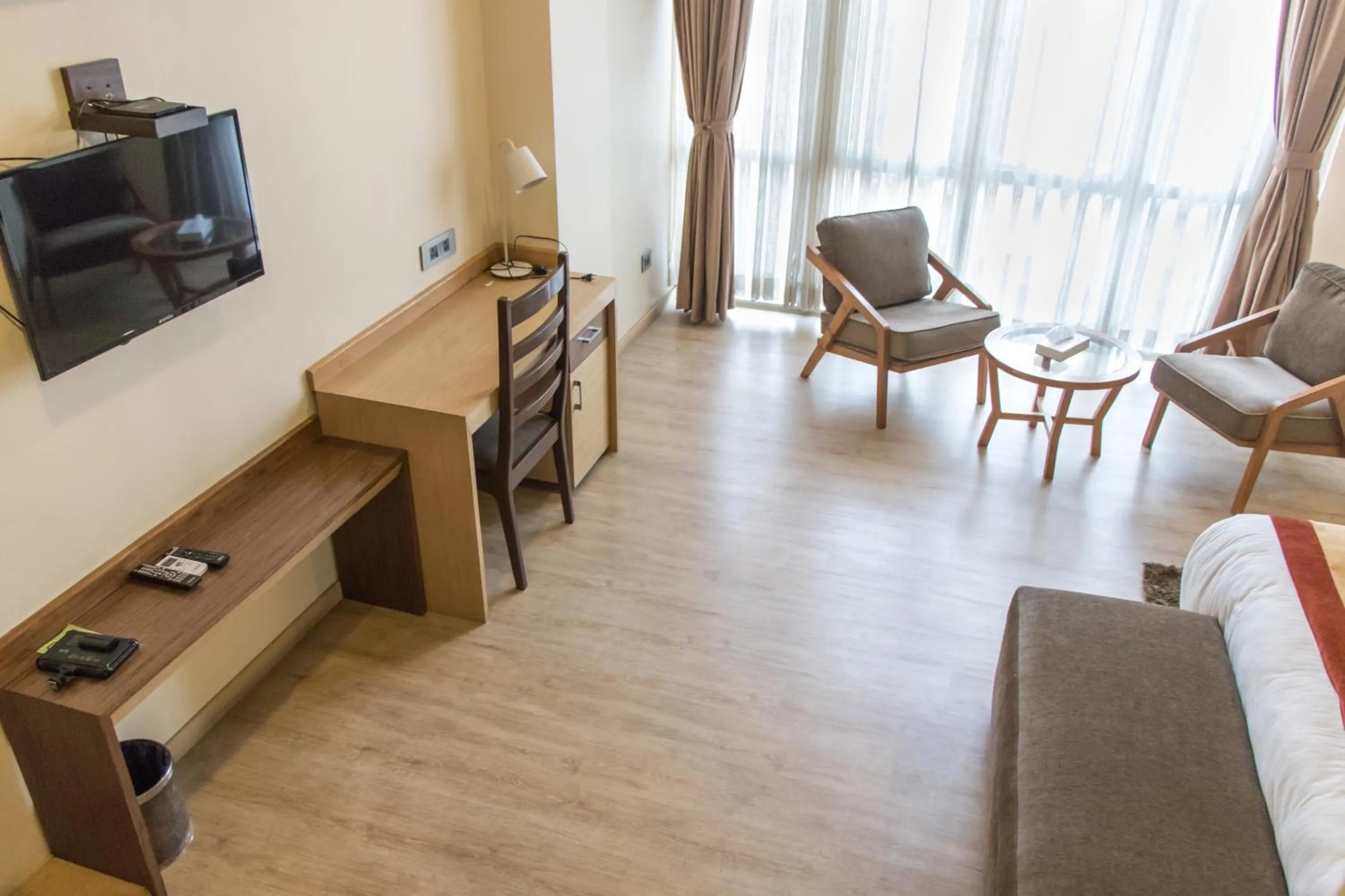 Bed in Retro Hotel and Spa