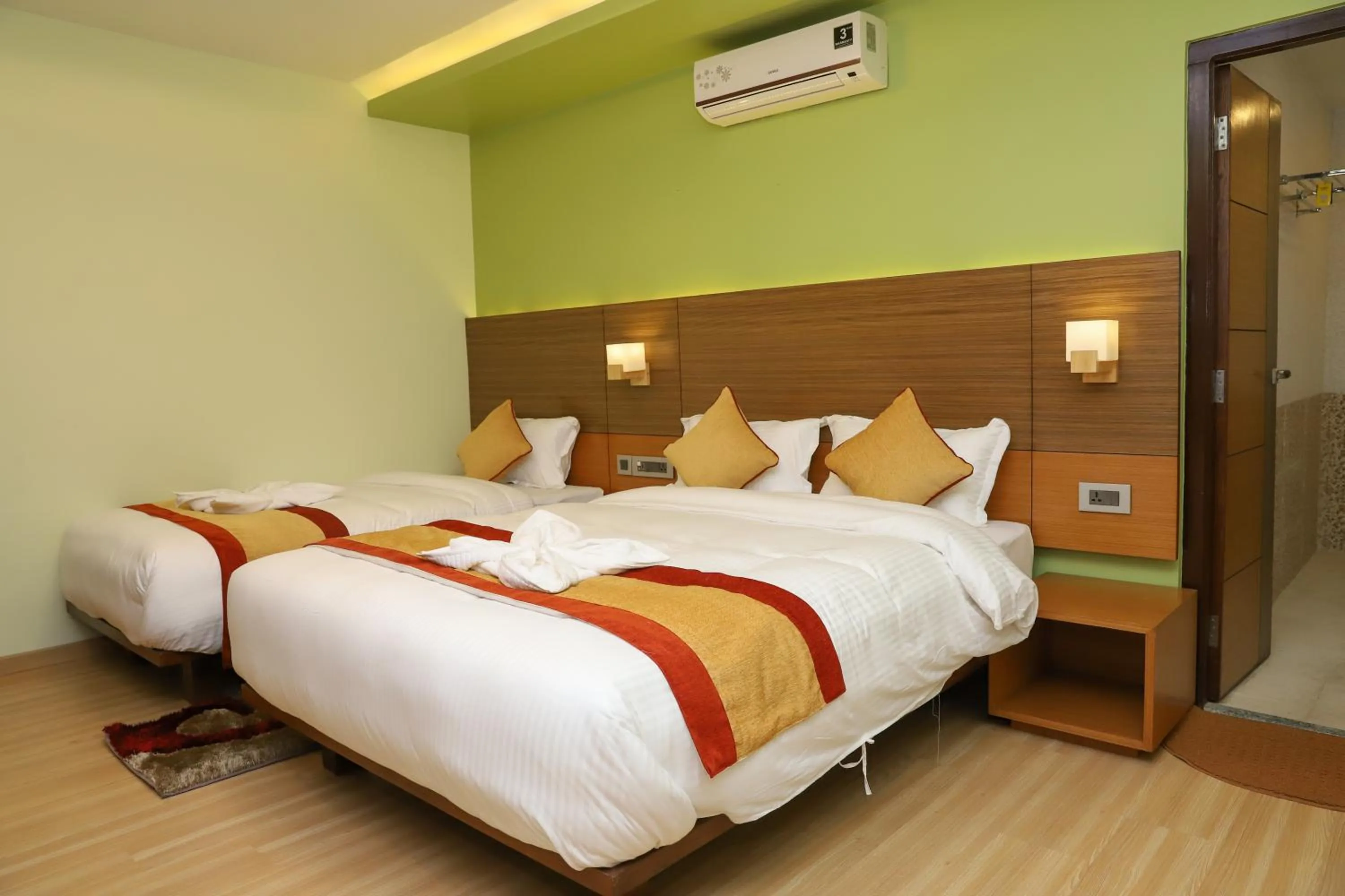 Bed in Retro Hotel and Spa