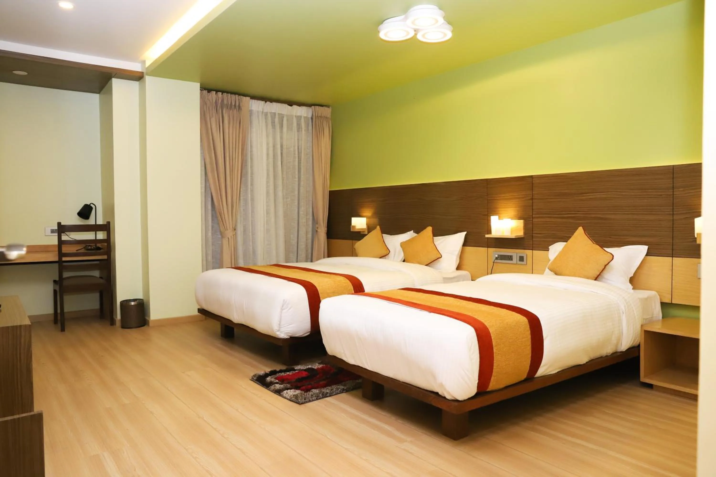 Bed in Retro Hotel and Spa