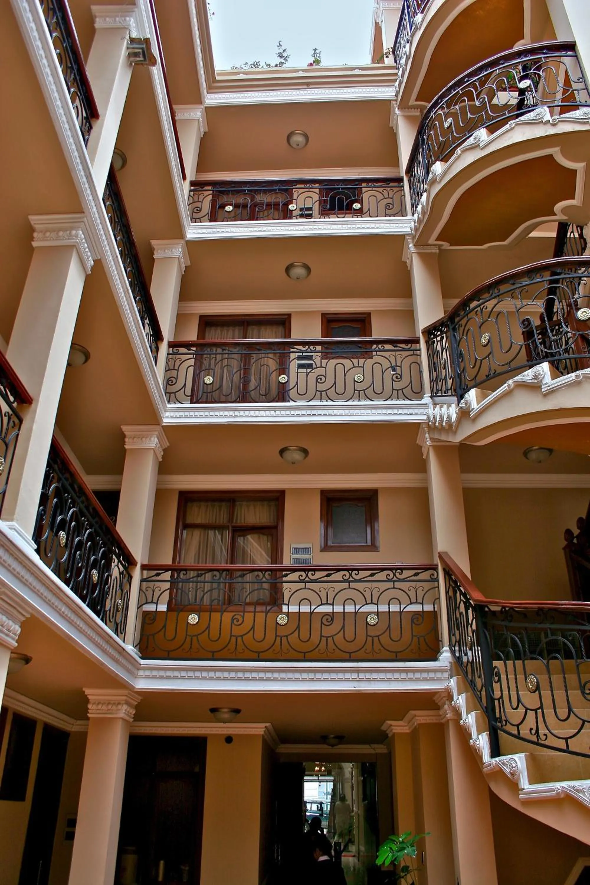 Bird's eye view in San Marino Royal Hotel