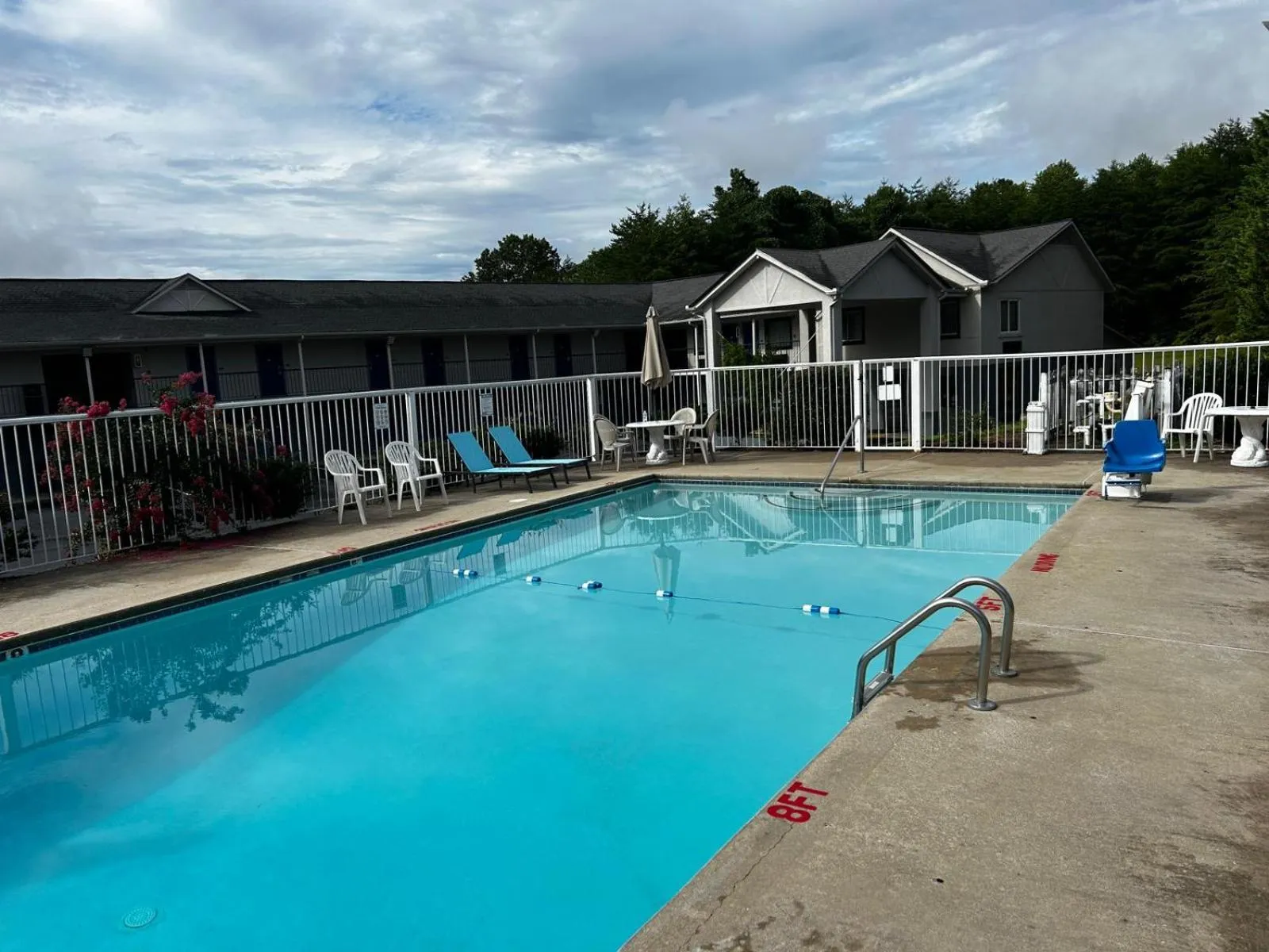 Swimming pool in Days Inn by Wyndham Dahlonega University Area