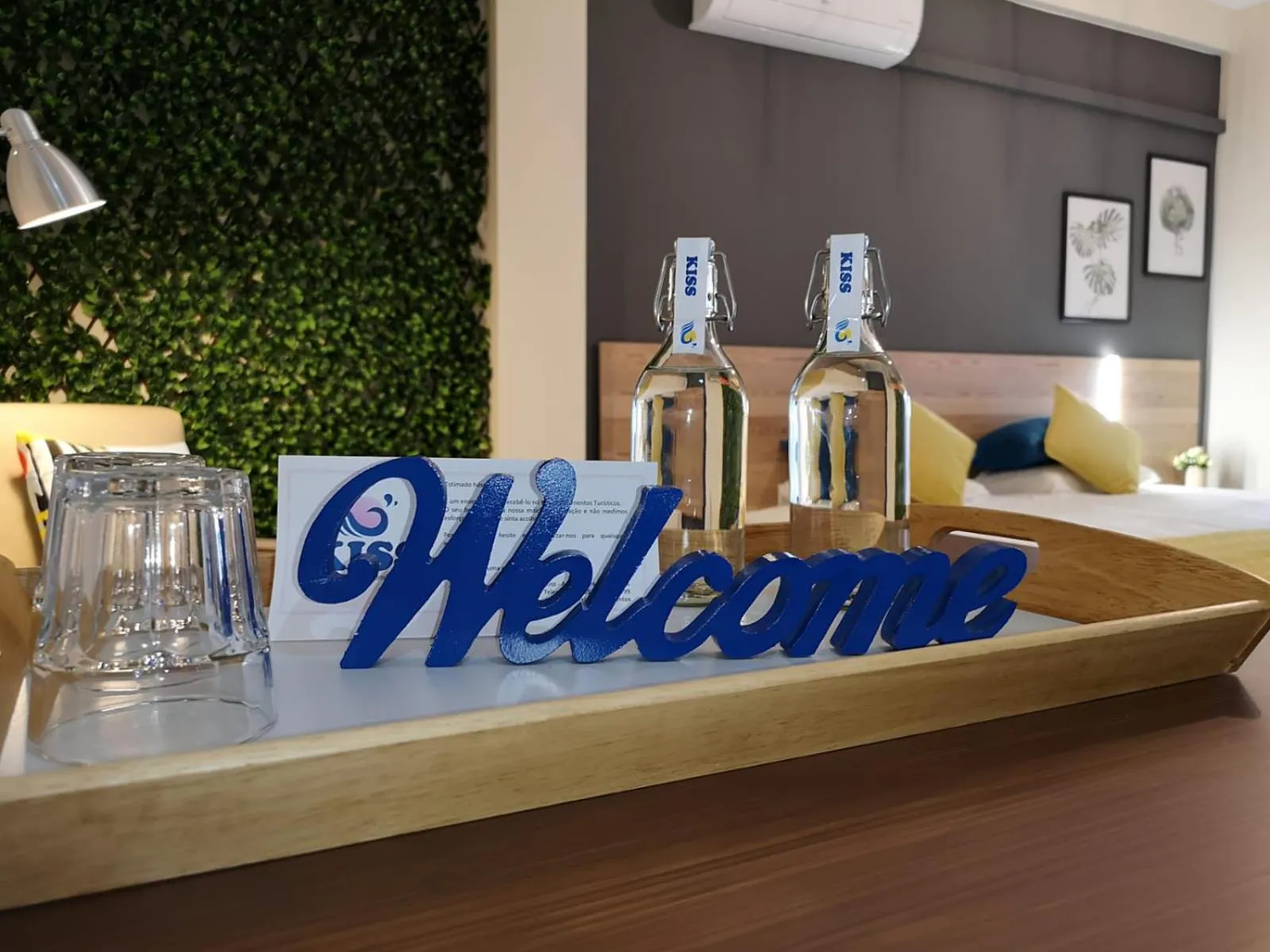 Decorative detail in Kiss - Apartamentos