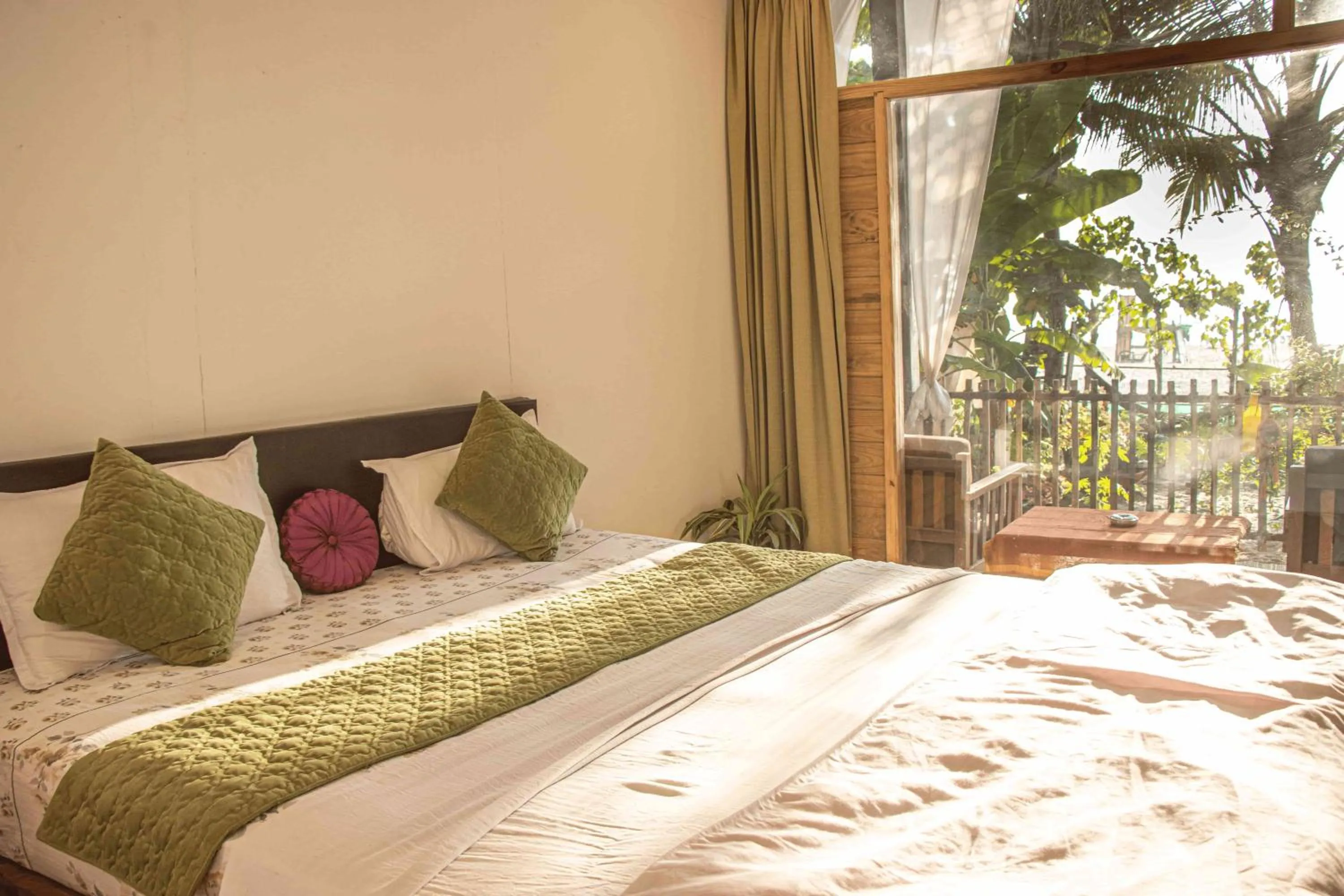 Bedroom, Bed in Secret Garden Agonda Beach Resort