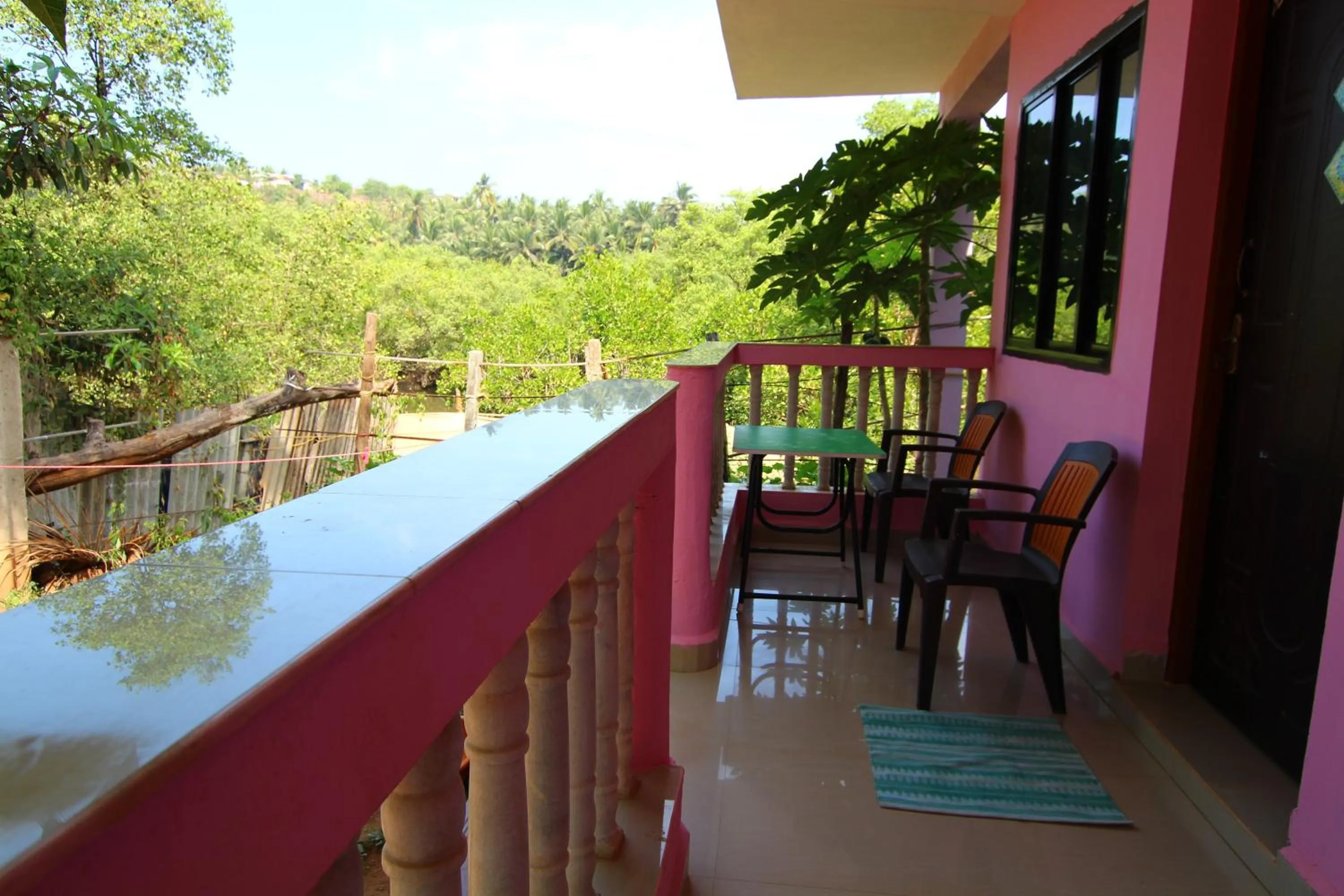 Balcony/Terrace in Secret Garden Agonda Beach Resort