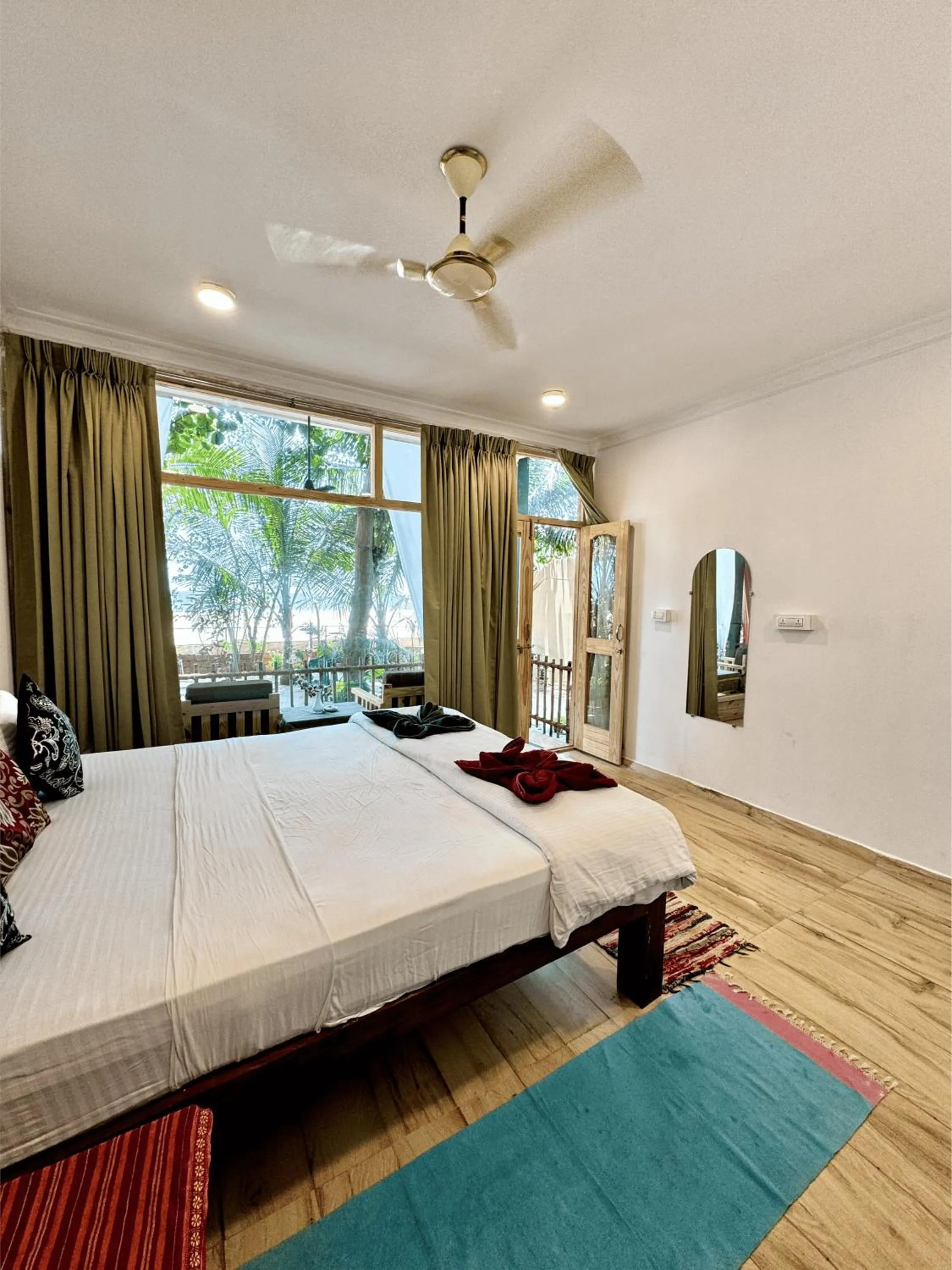 Bedroom, Bed in Secret Garden Agonda Beach Resort