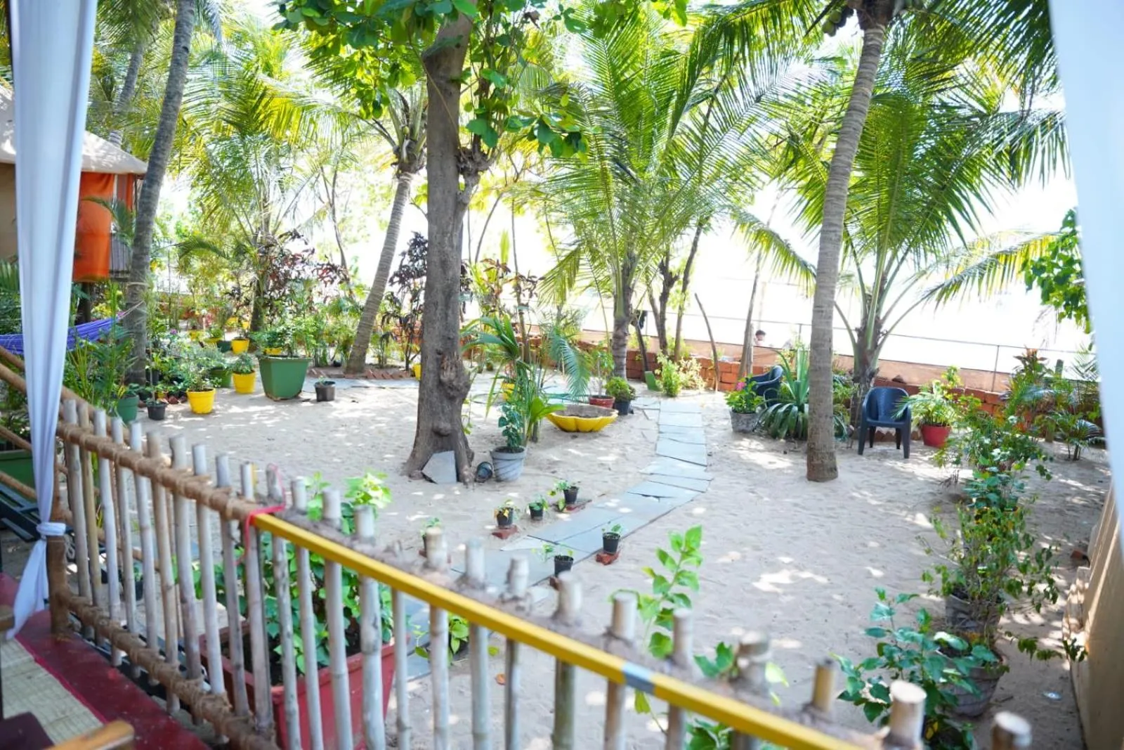Balcony/Terrace in Secret Garden Agonda Beach Resort