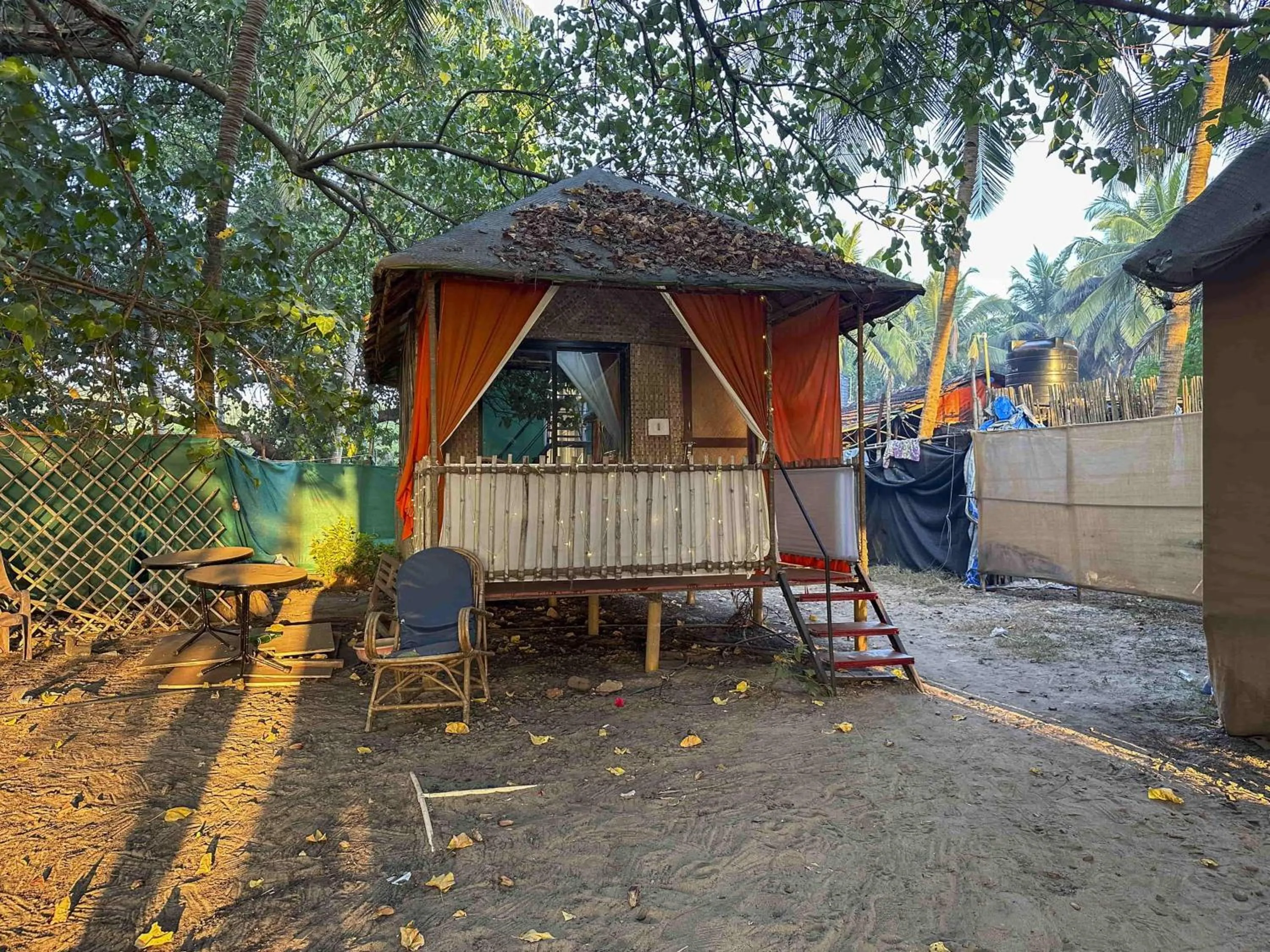 Property building in Secret Garden Agonda Beach Resort