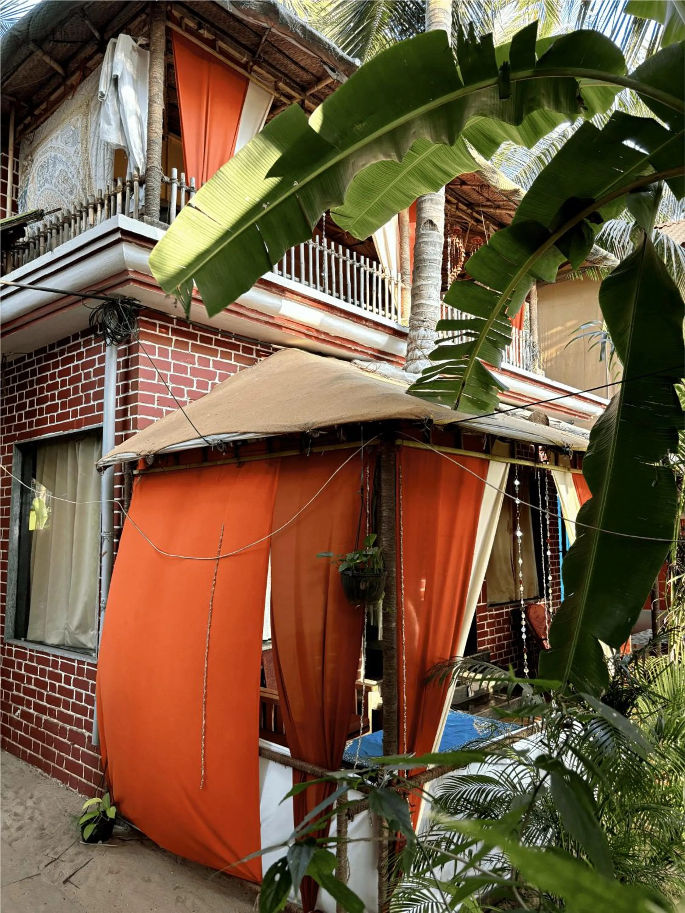 Property building in Secret Garden Agonda Beach Resort