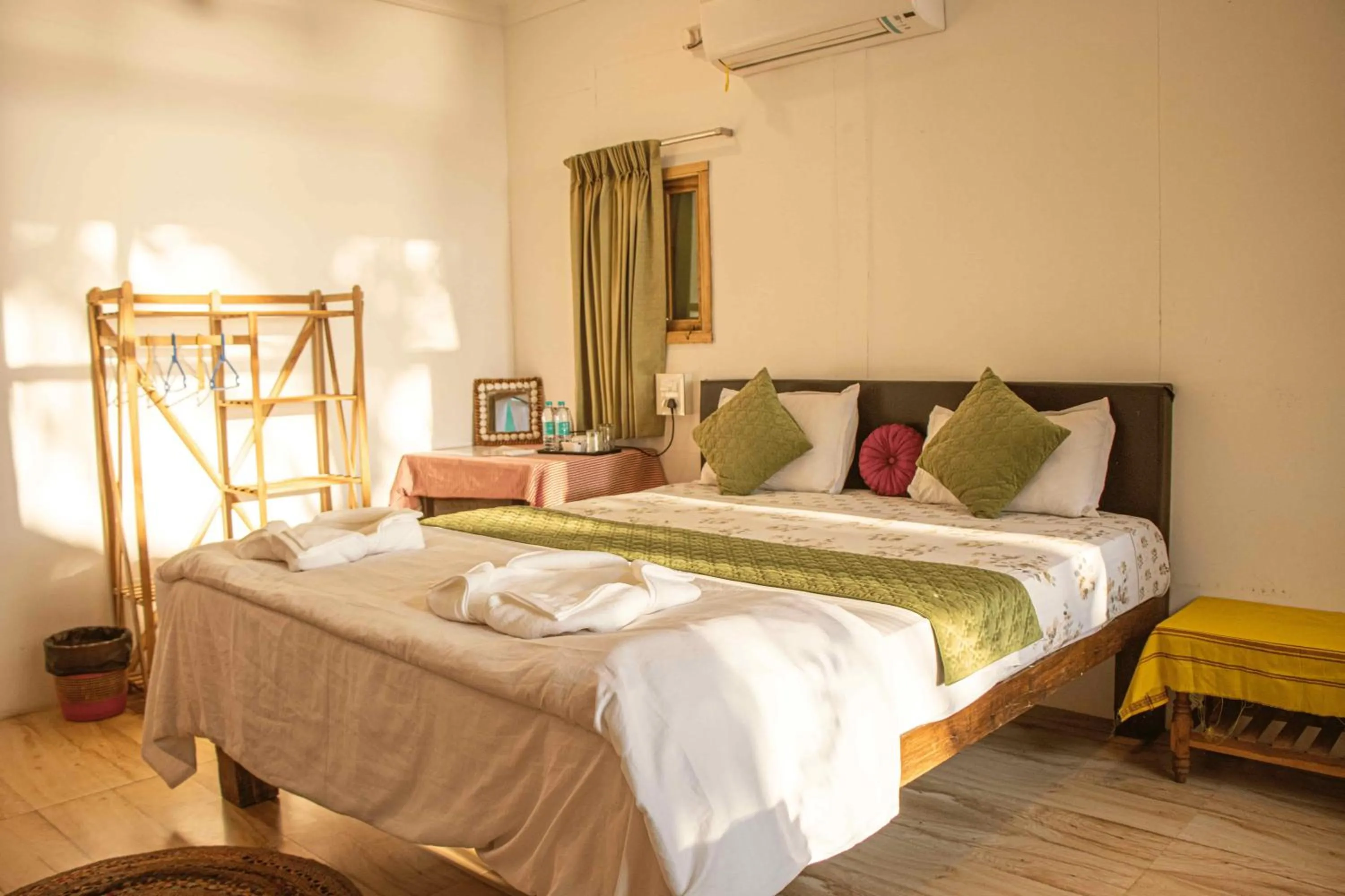 Bedroom, Bed in Secret Garden Agonda Beach Resort