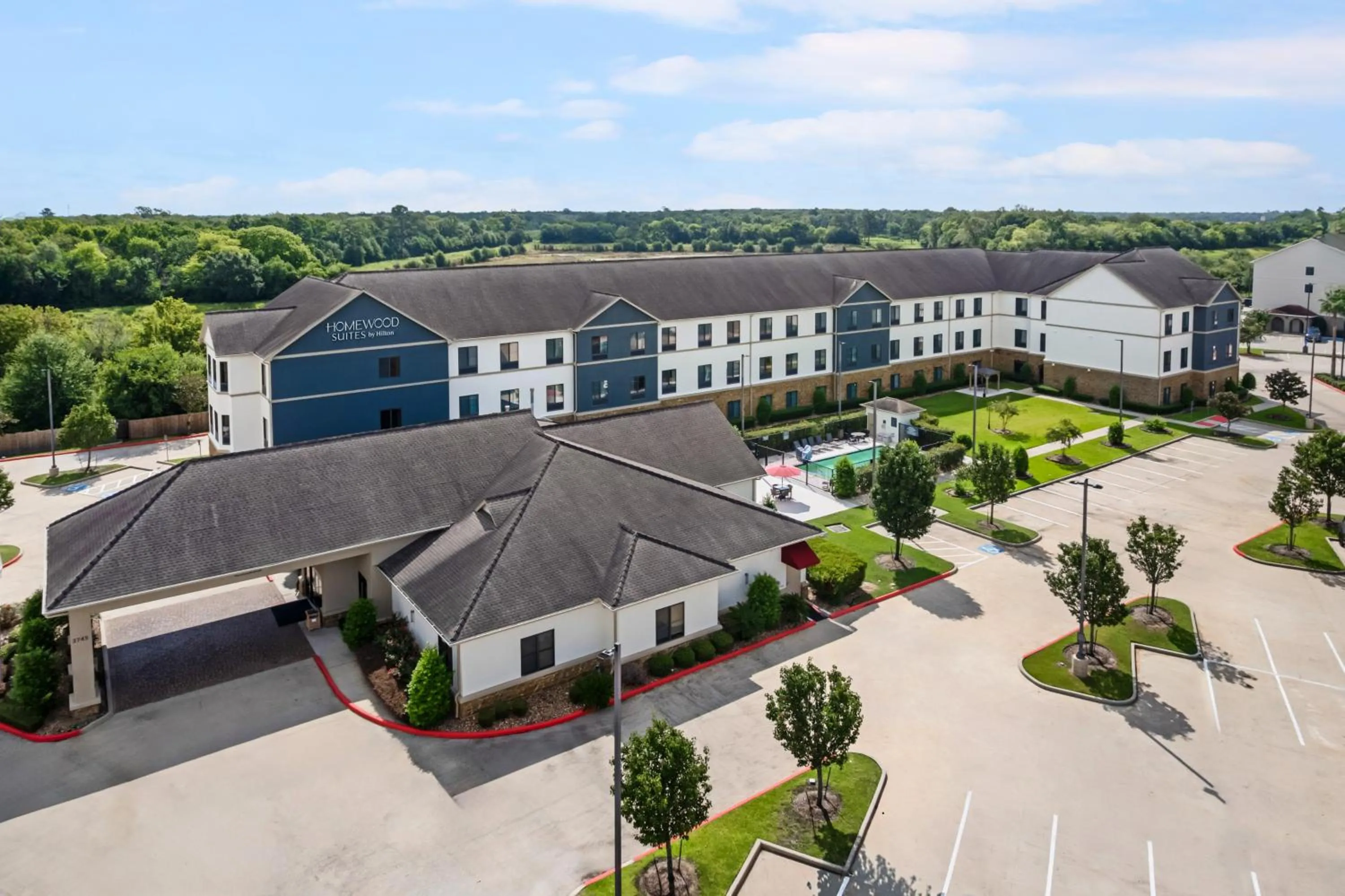 Property building in Homewood Suites Beaumont