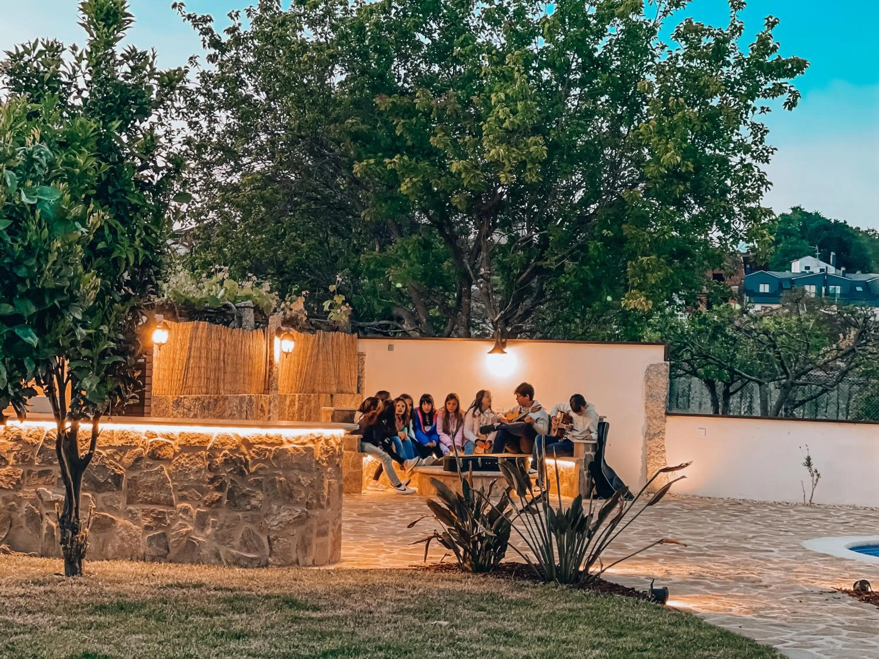 Patio in Villa Galicia