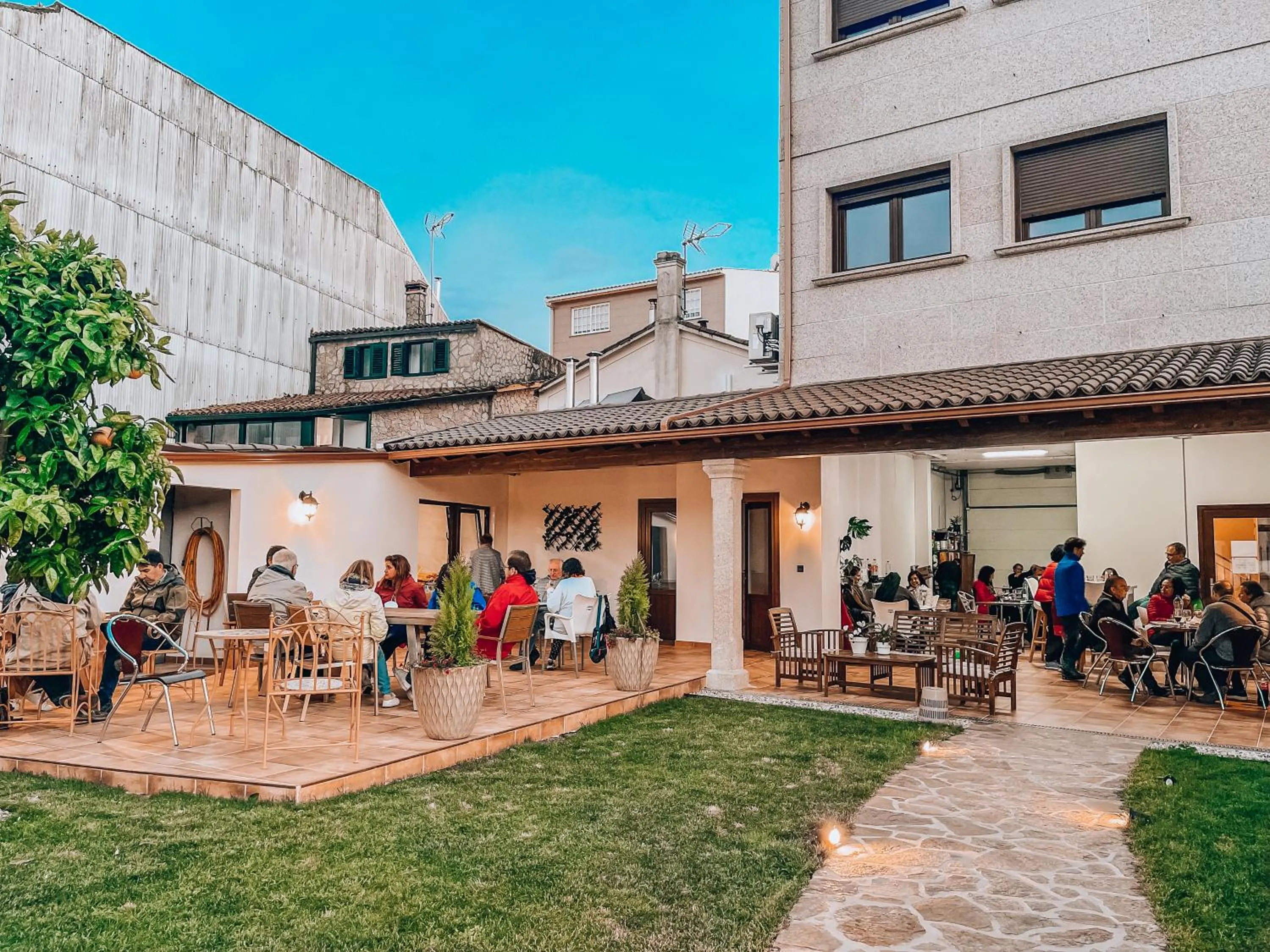 Patio in Villa Galicia