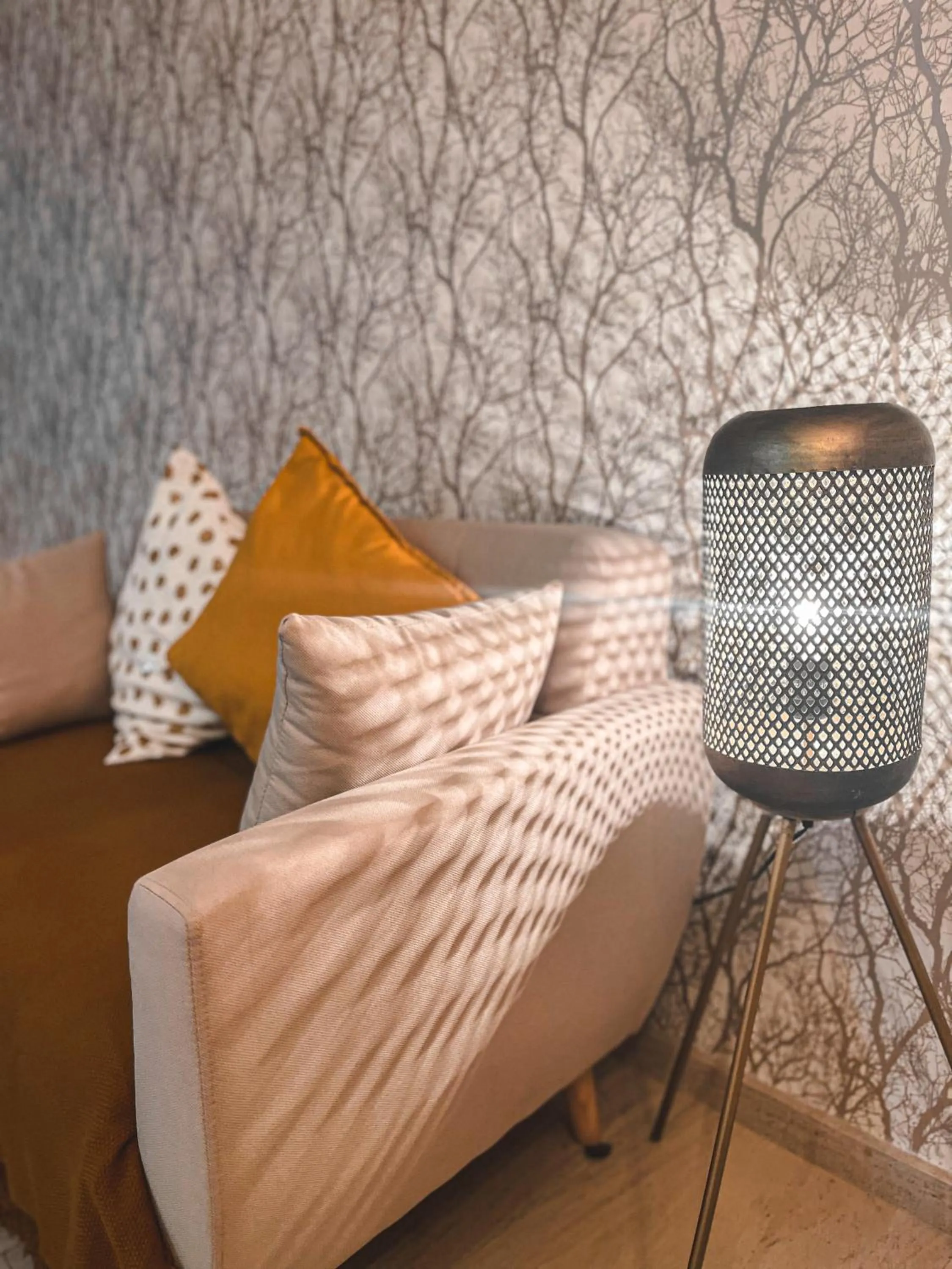 Living room, Bed in Villa Galicia