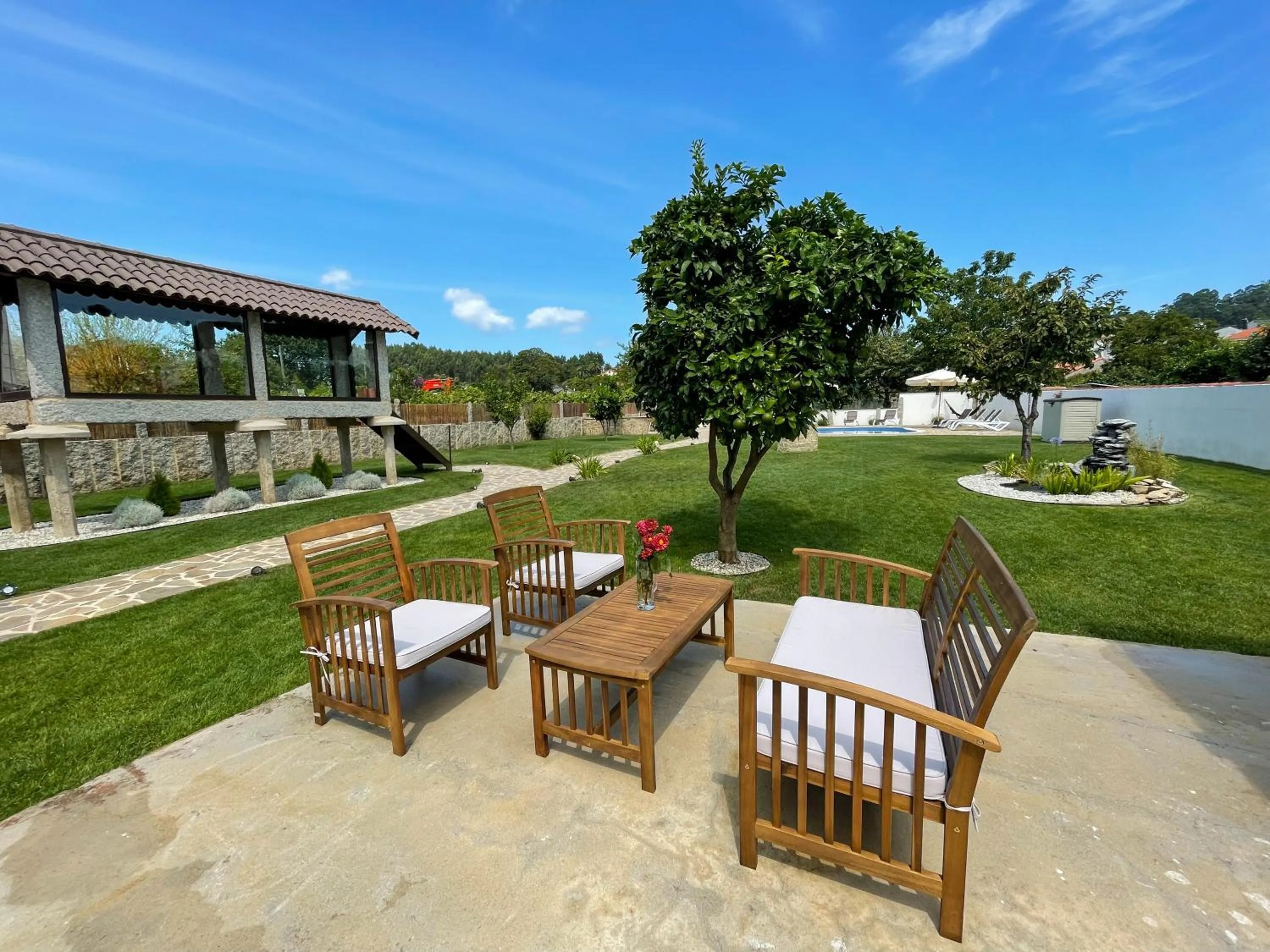 Patio in Villa Galicia