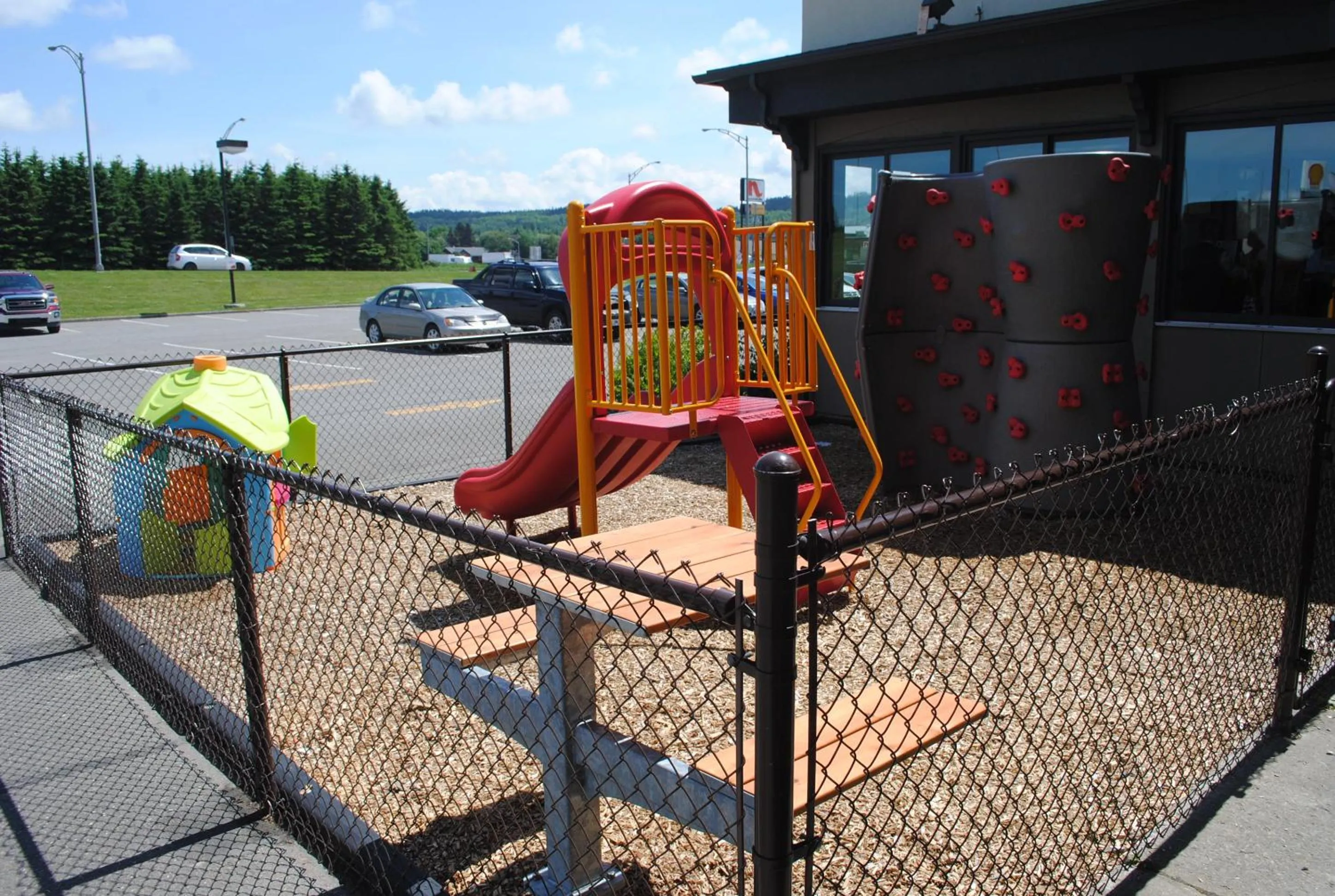 Children play ground in Motel Cartier