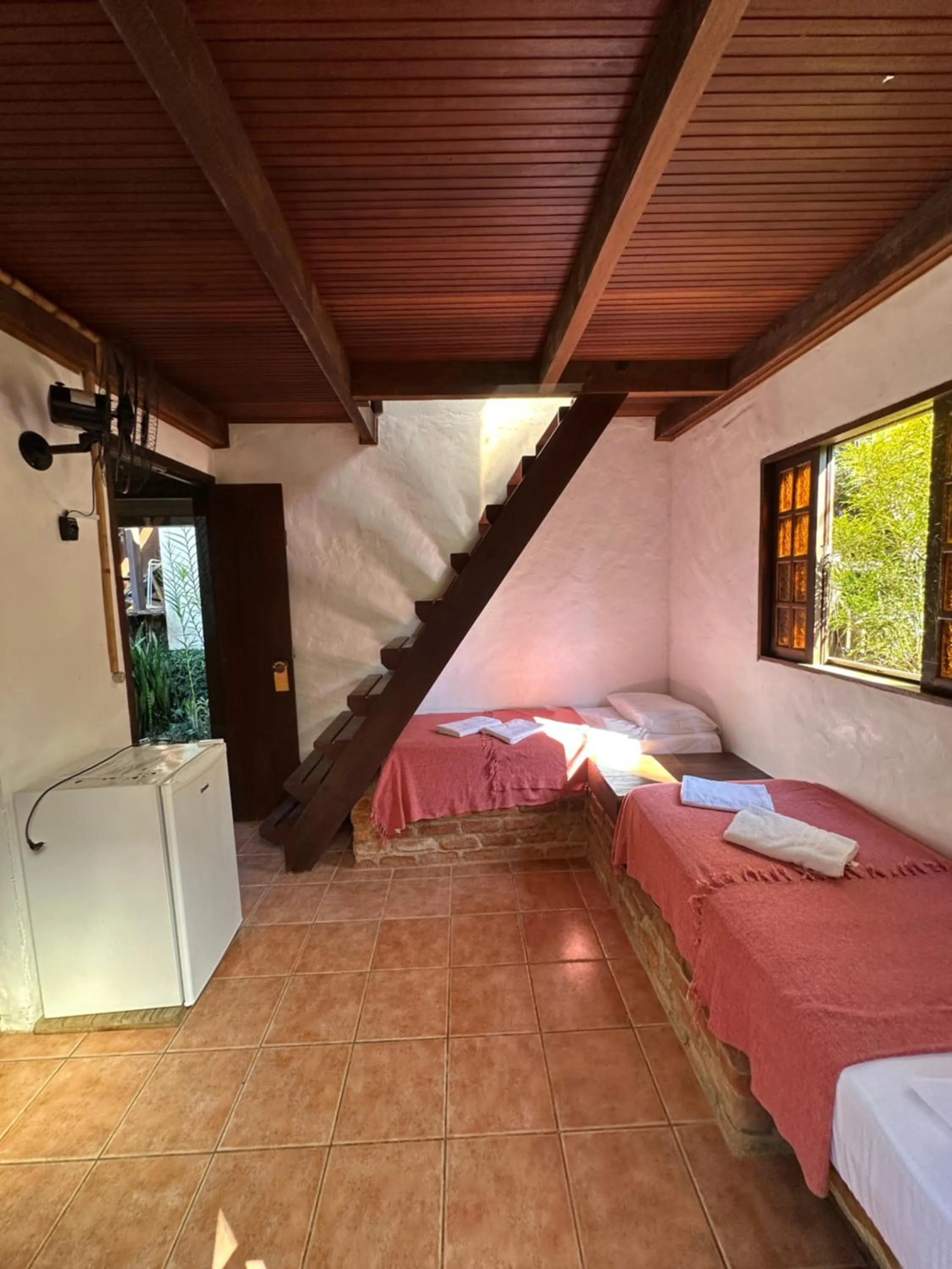 Bed in Pousada Cachoeira