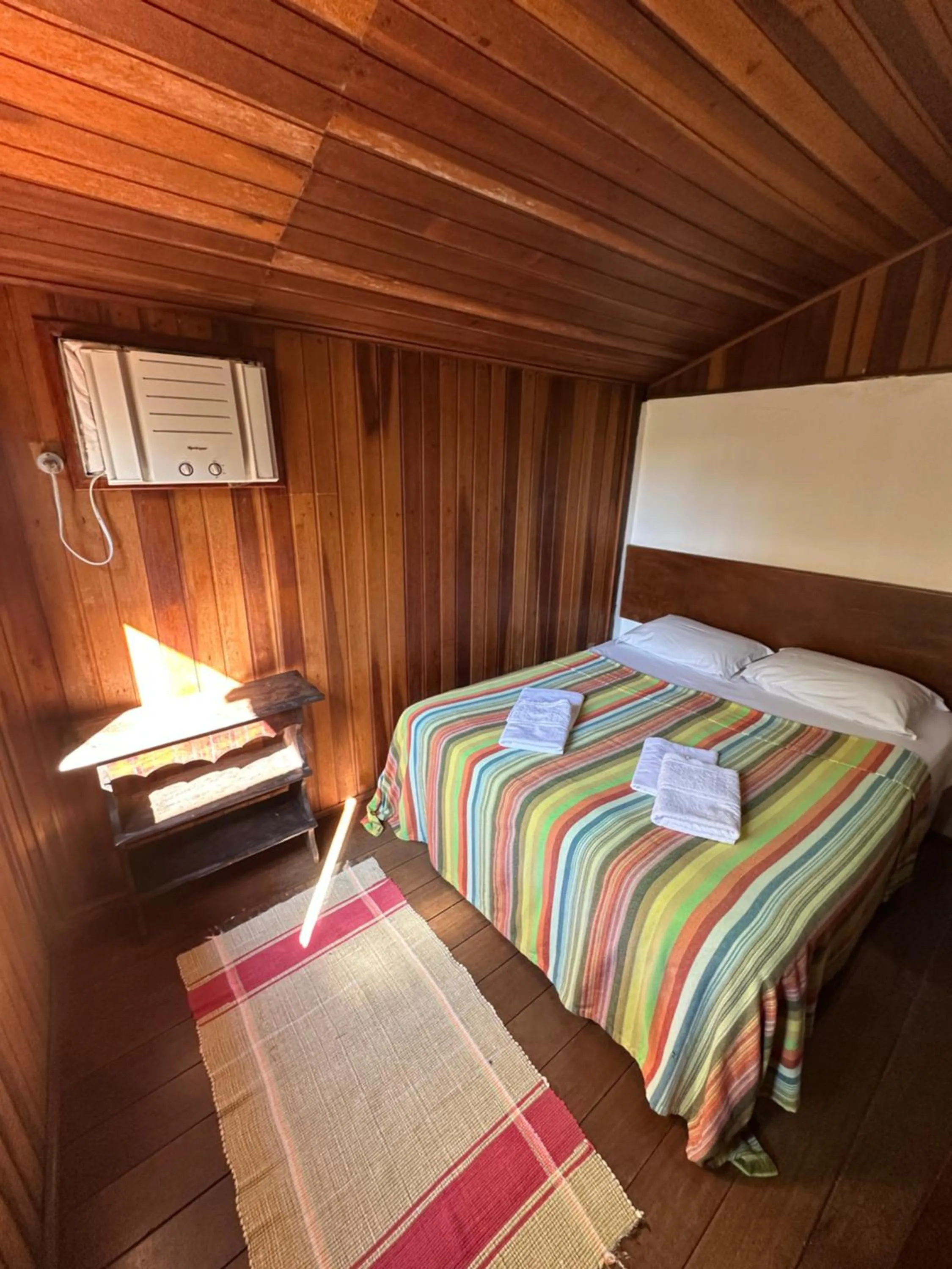 Bed in Pousada Cachoeira