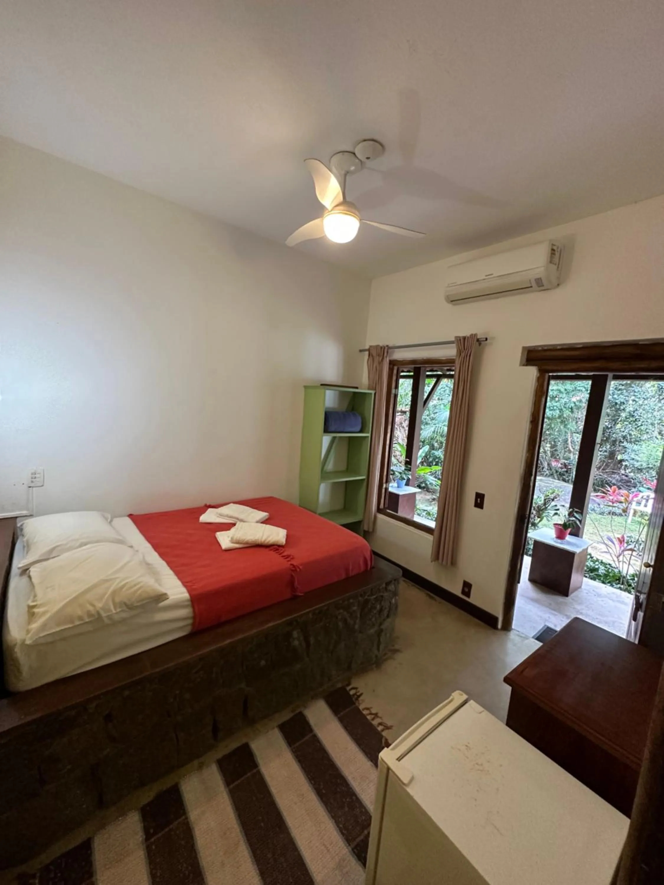 Bed in Pousada Cachoeira