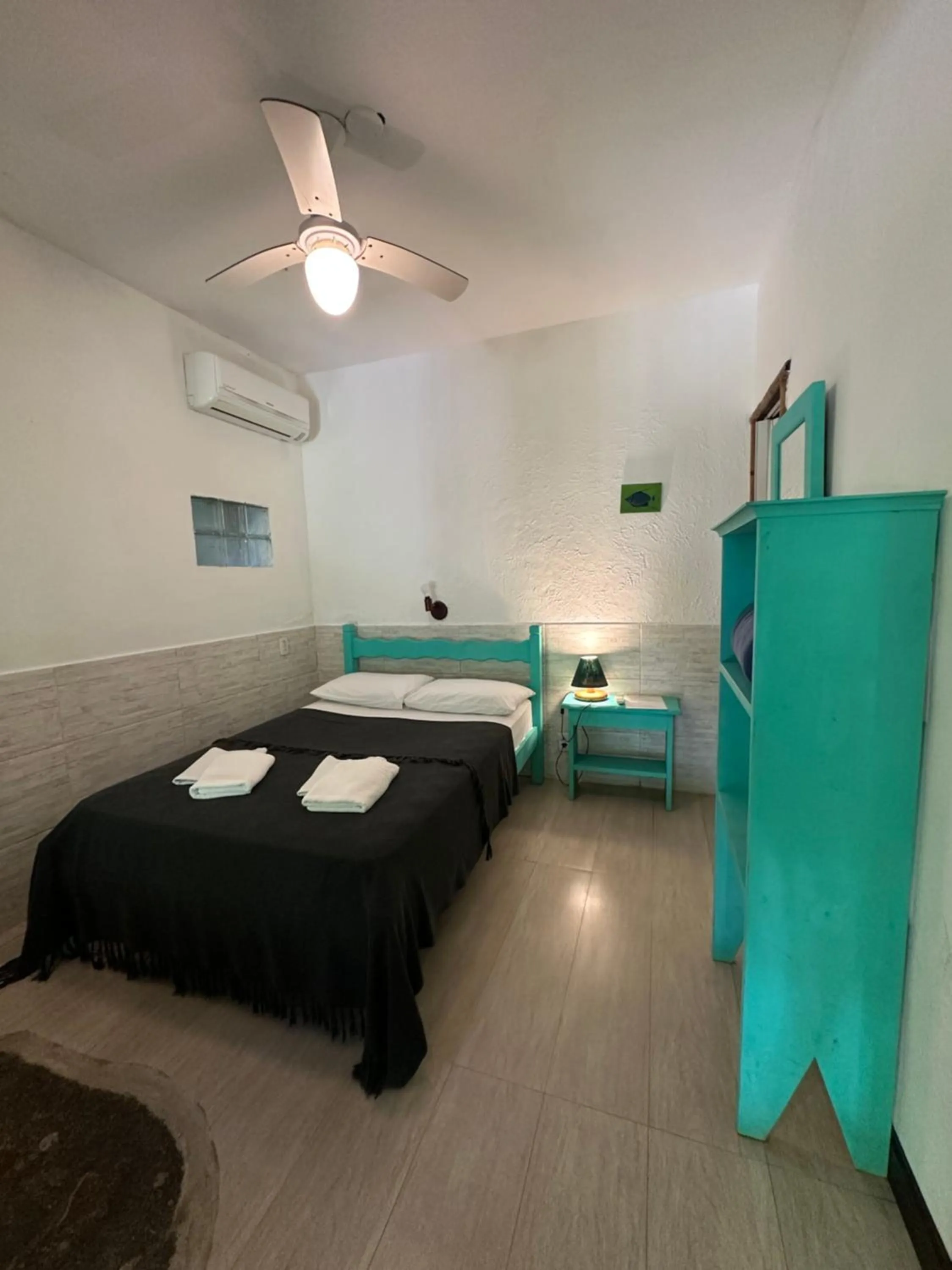 Bed in Pousada Cachoeira