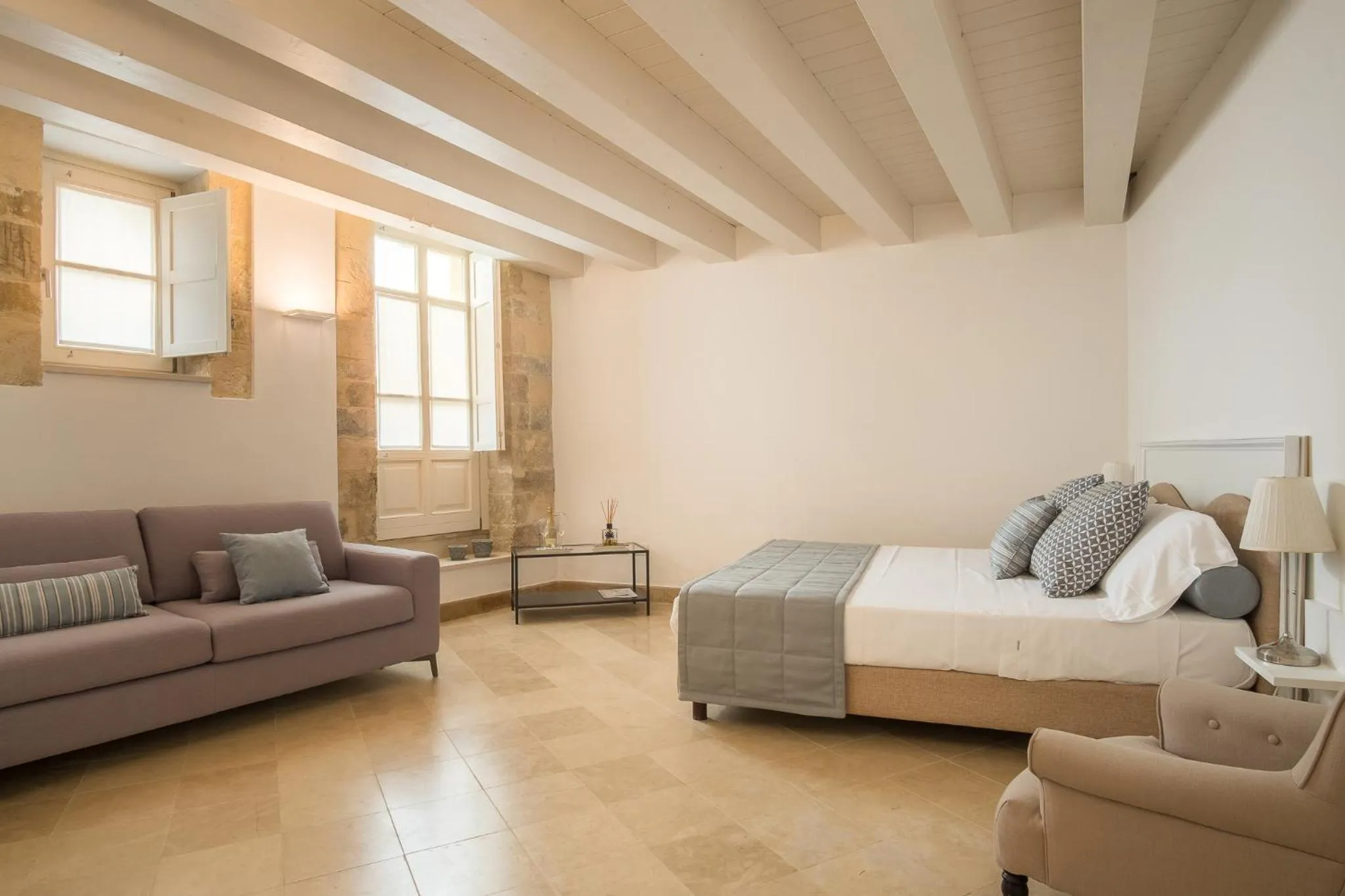 Bedroom, Bed in Palazzo Alfeo Aparthotel