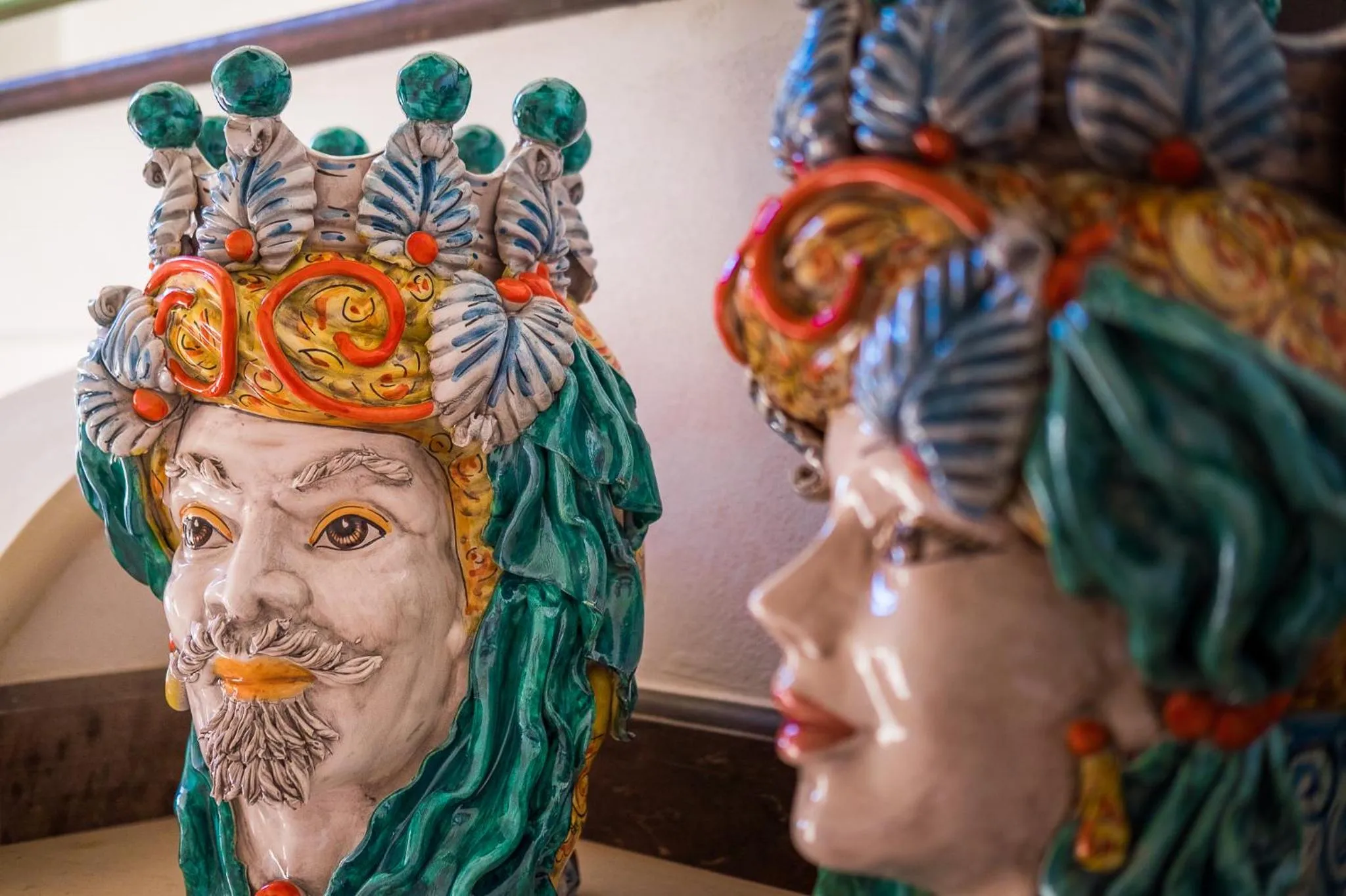 Decorative detail in Palazzo Alfeo Aparthotel