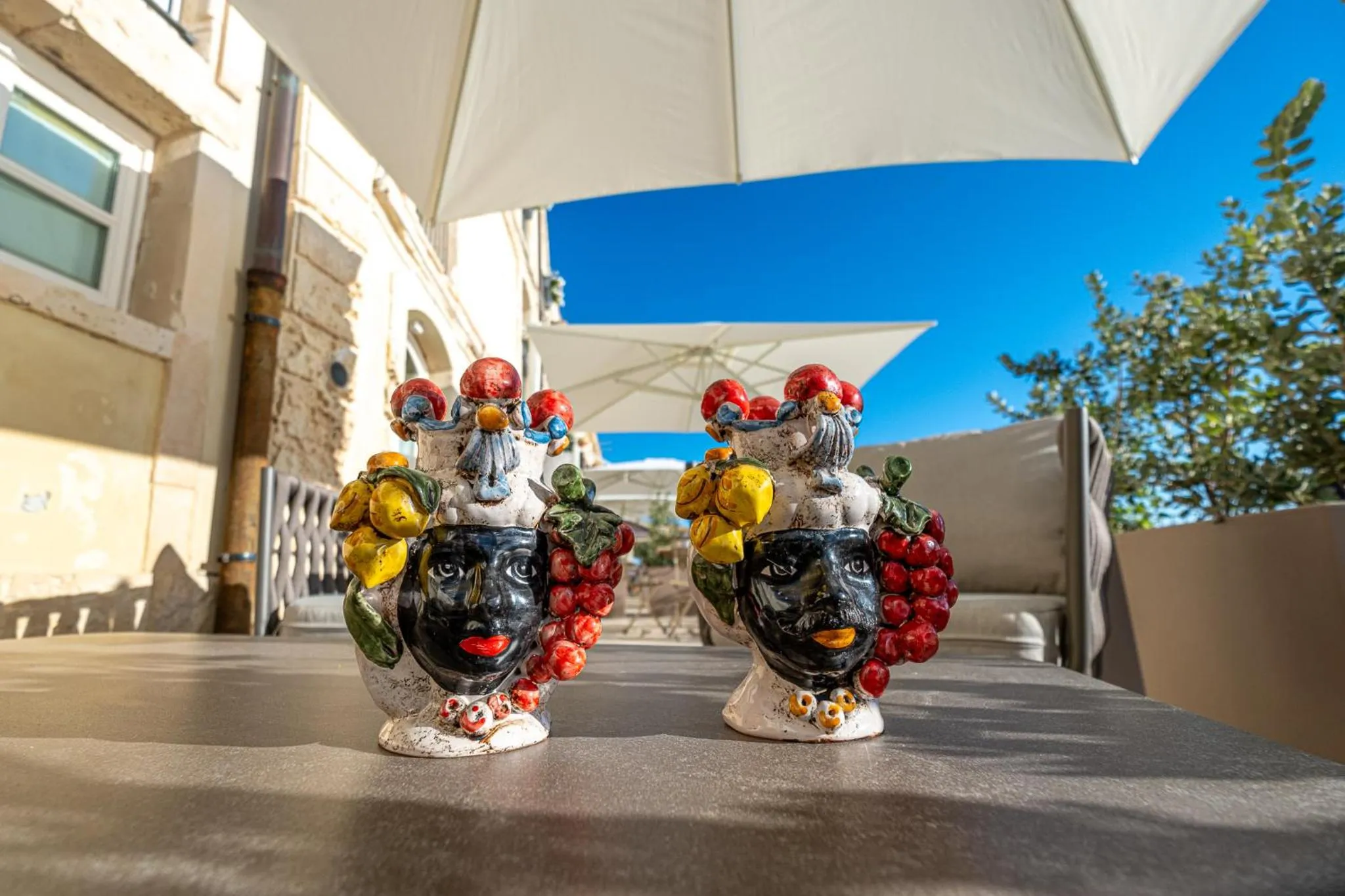 Patio in Palazzo Alfeo Aparthotel