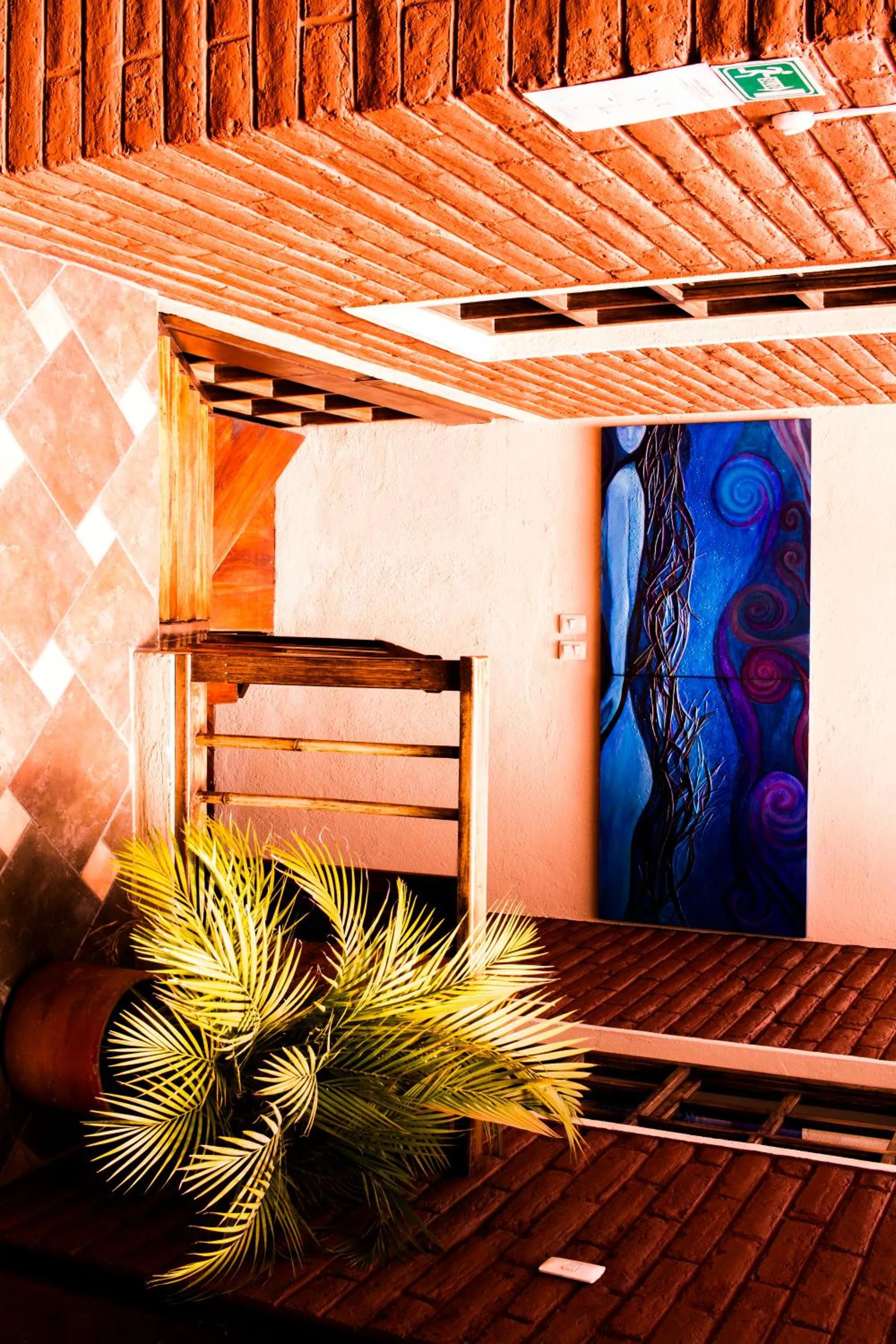 Balcony/Terrace, Bed in Casa del Arupo