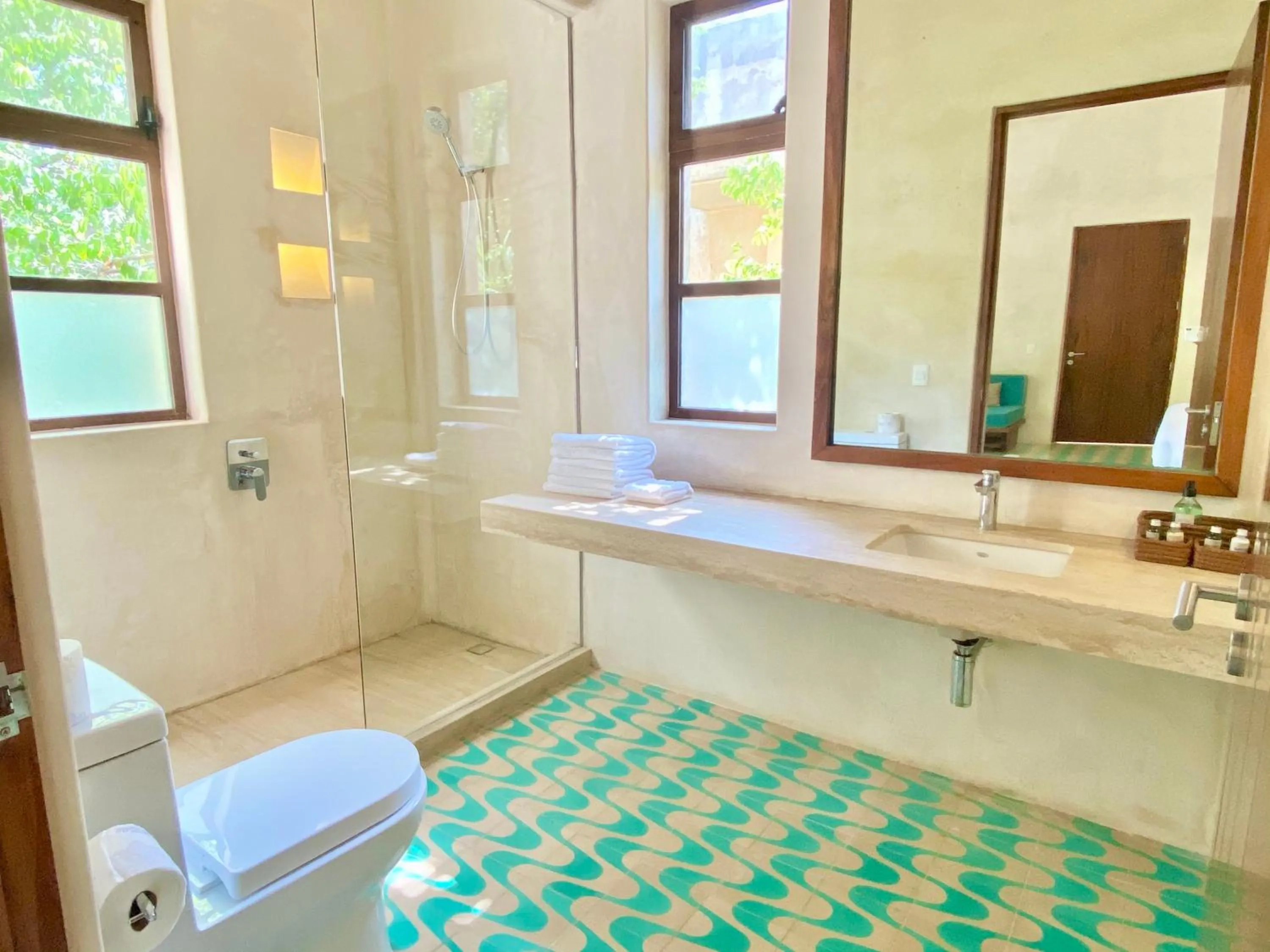 Bathroom in Hotel Holistika Tulum