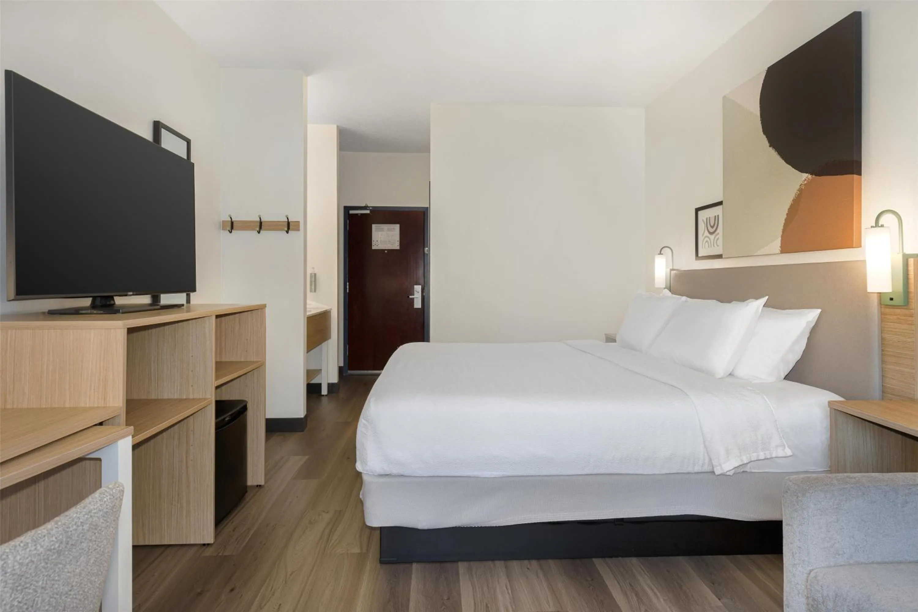 Bed in Spark By Hilton Wilmington Carolina Beach Rd