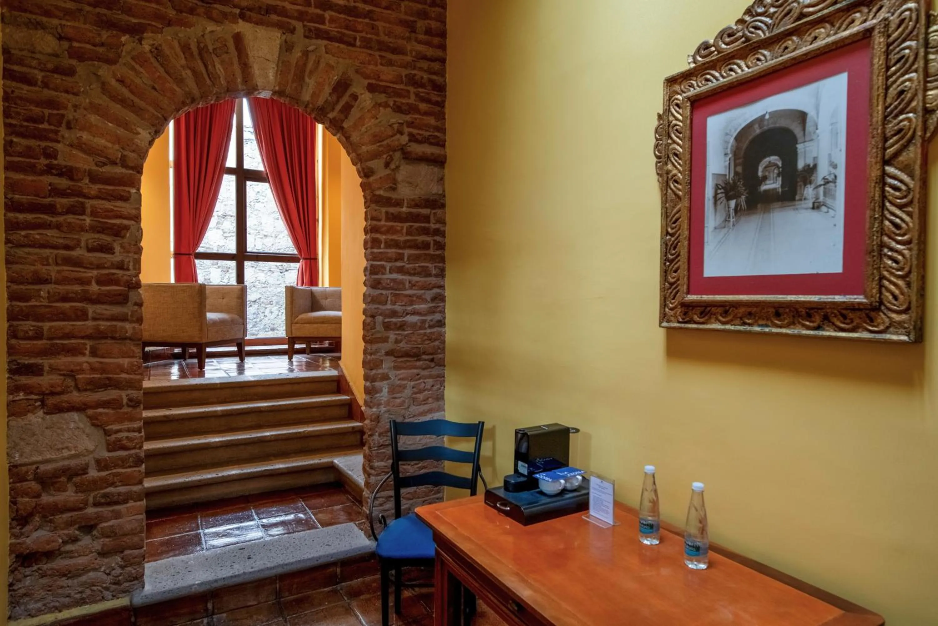 Seating area in Hotel Los Juaninos