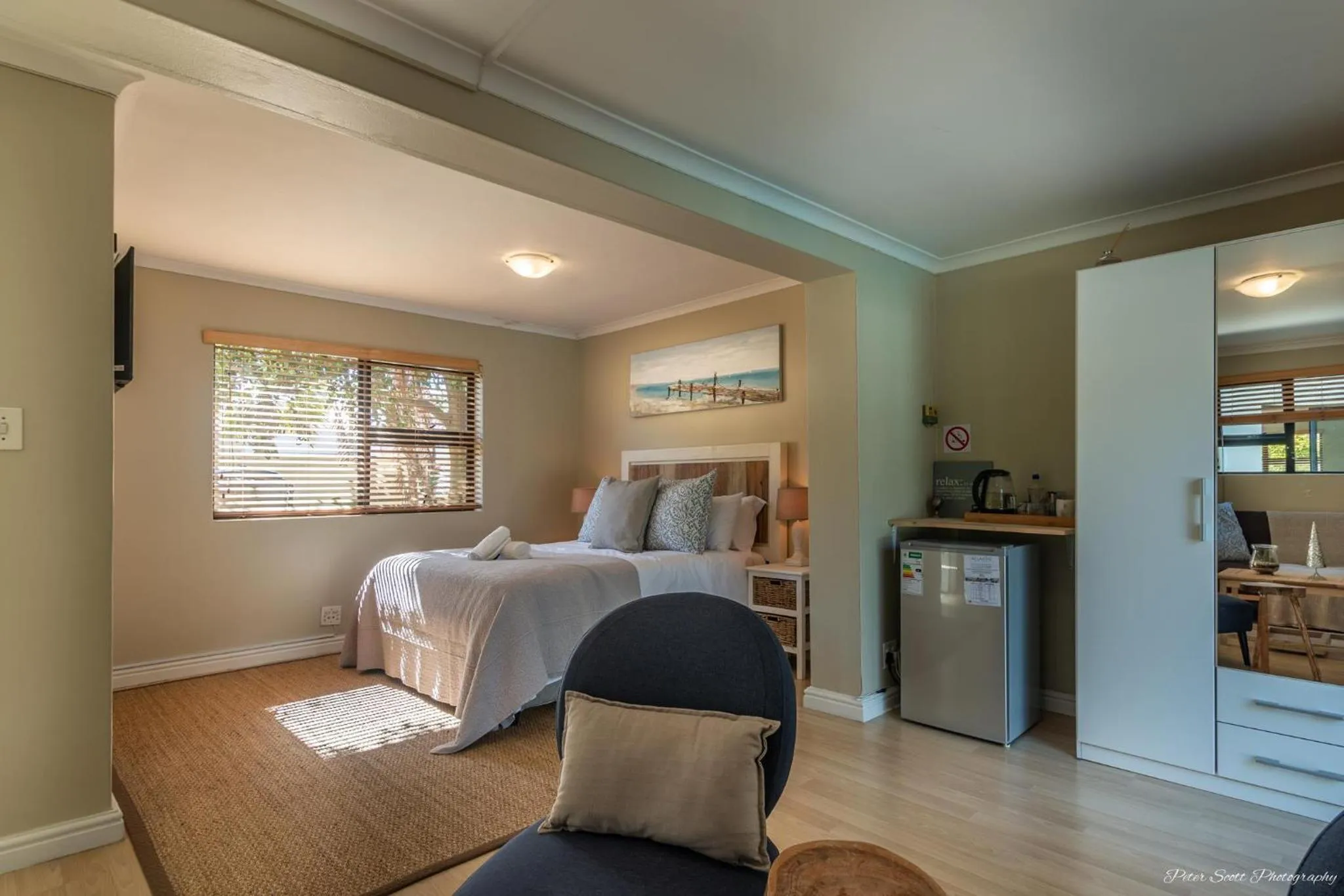 Bed in Atlantic Bay Lodge