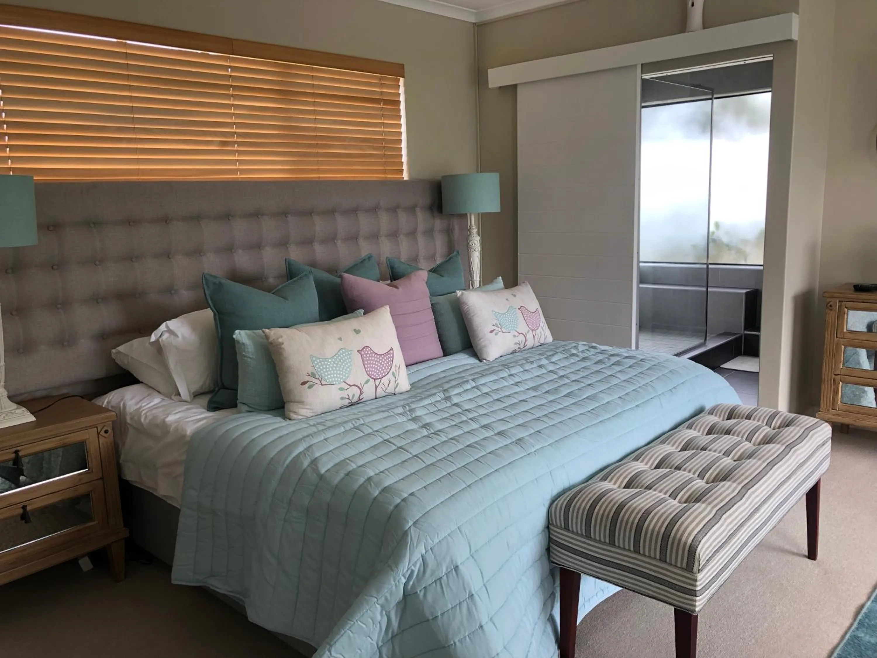 Bed in Atlantic Bay Lodge