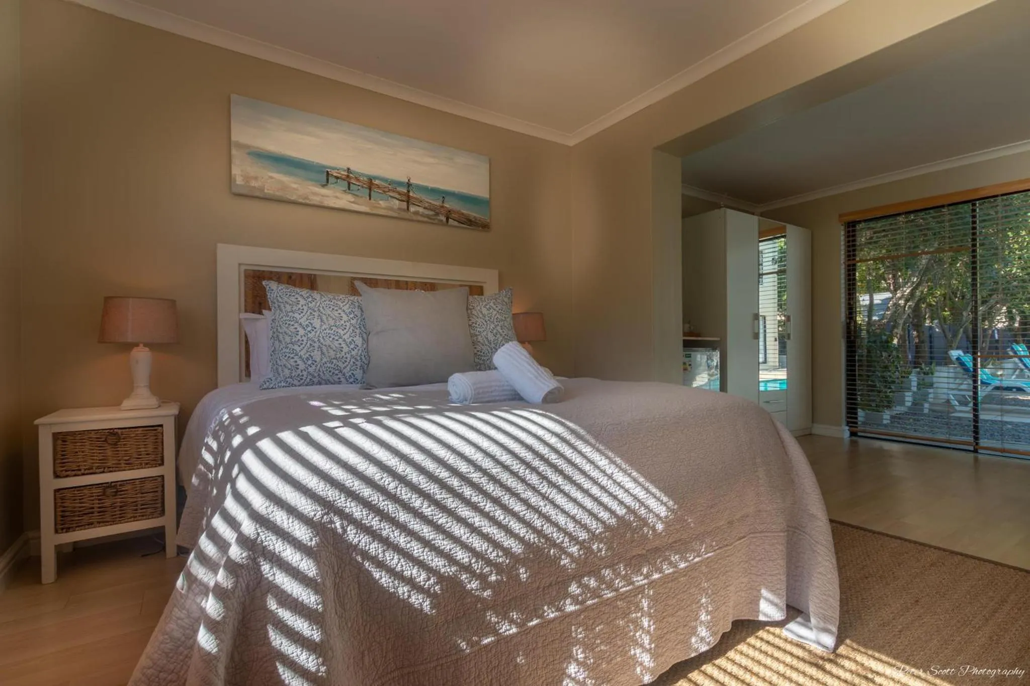 Bed in Atlantic Bay Lodge