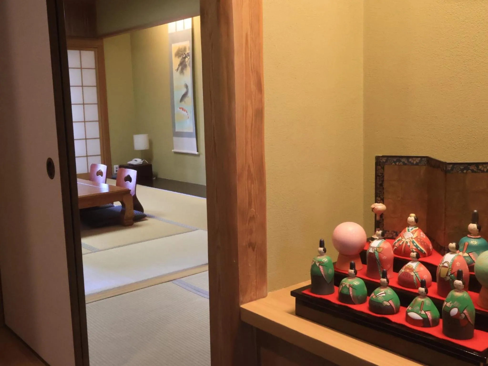 Decorative detail in Okayama International Hotel