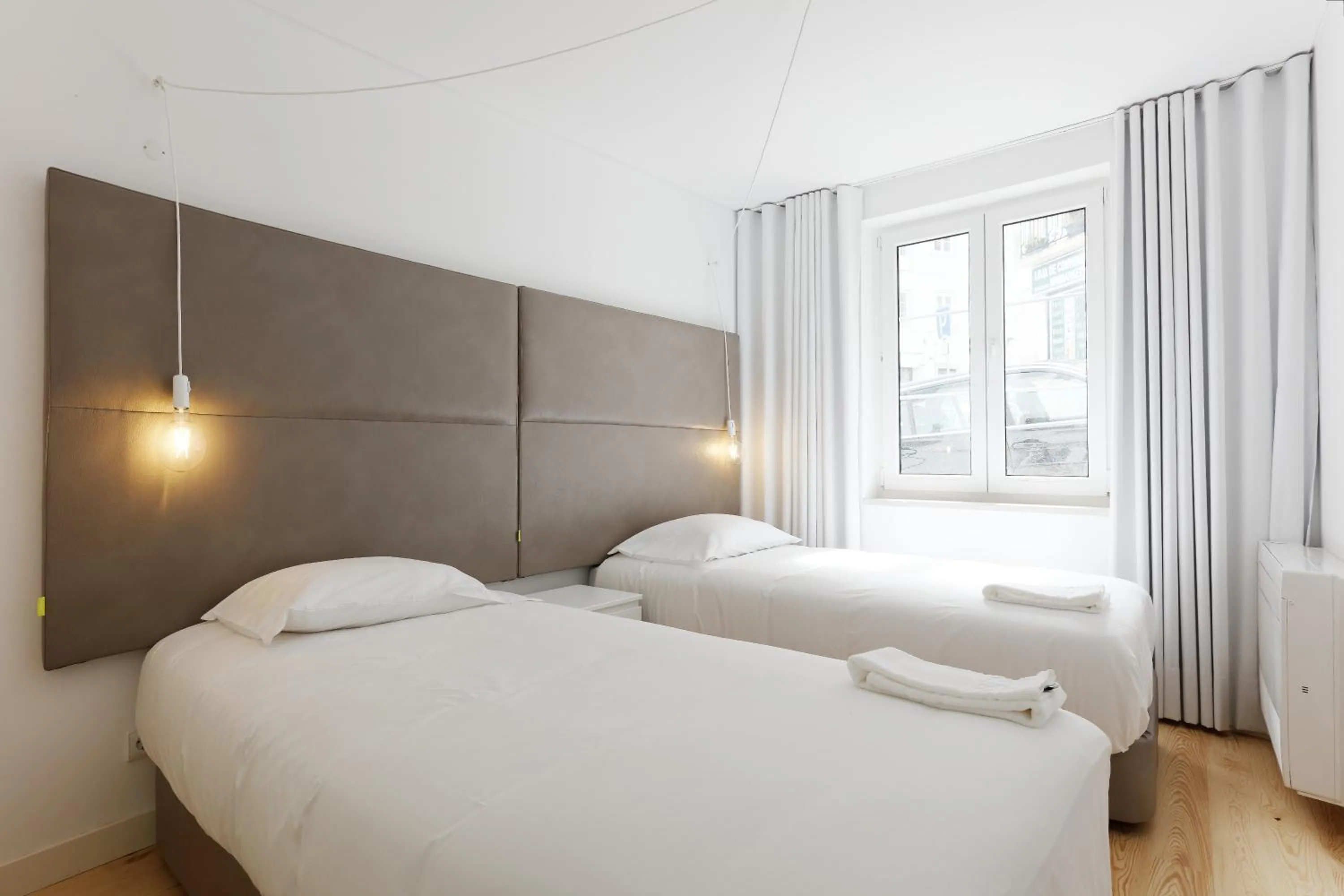 Bedroom, Bed in City Stays Alegria Apartments