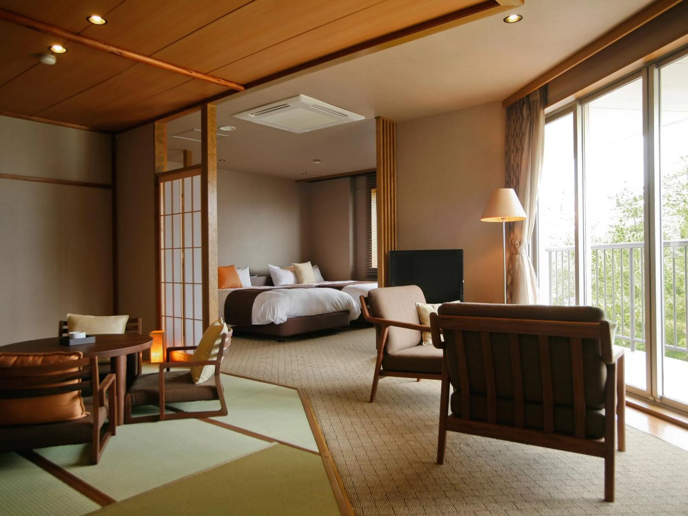 Photo of the whole room, Bed in Yumekaiyu Awajishima