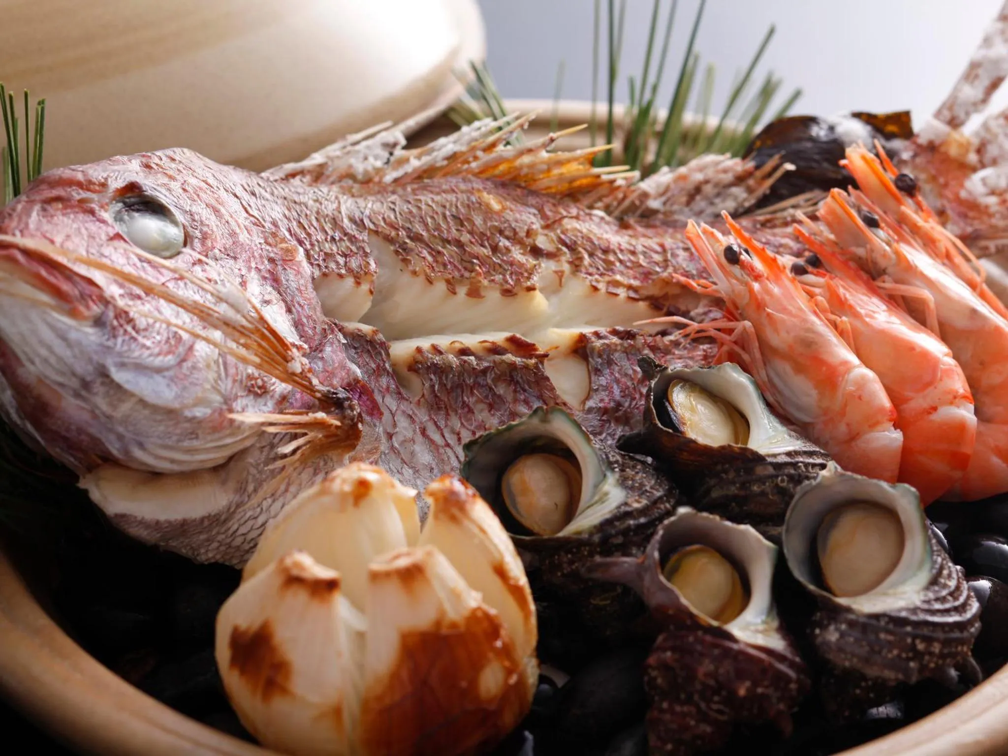 Dinner in Yumekaiyu Awajishima