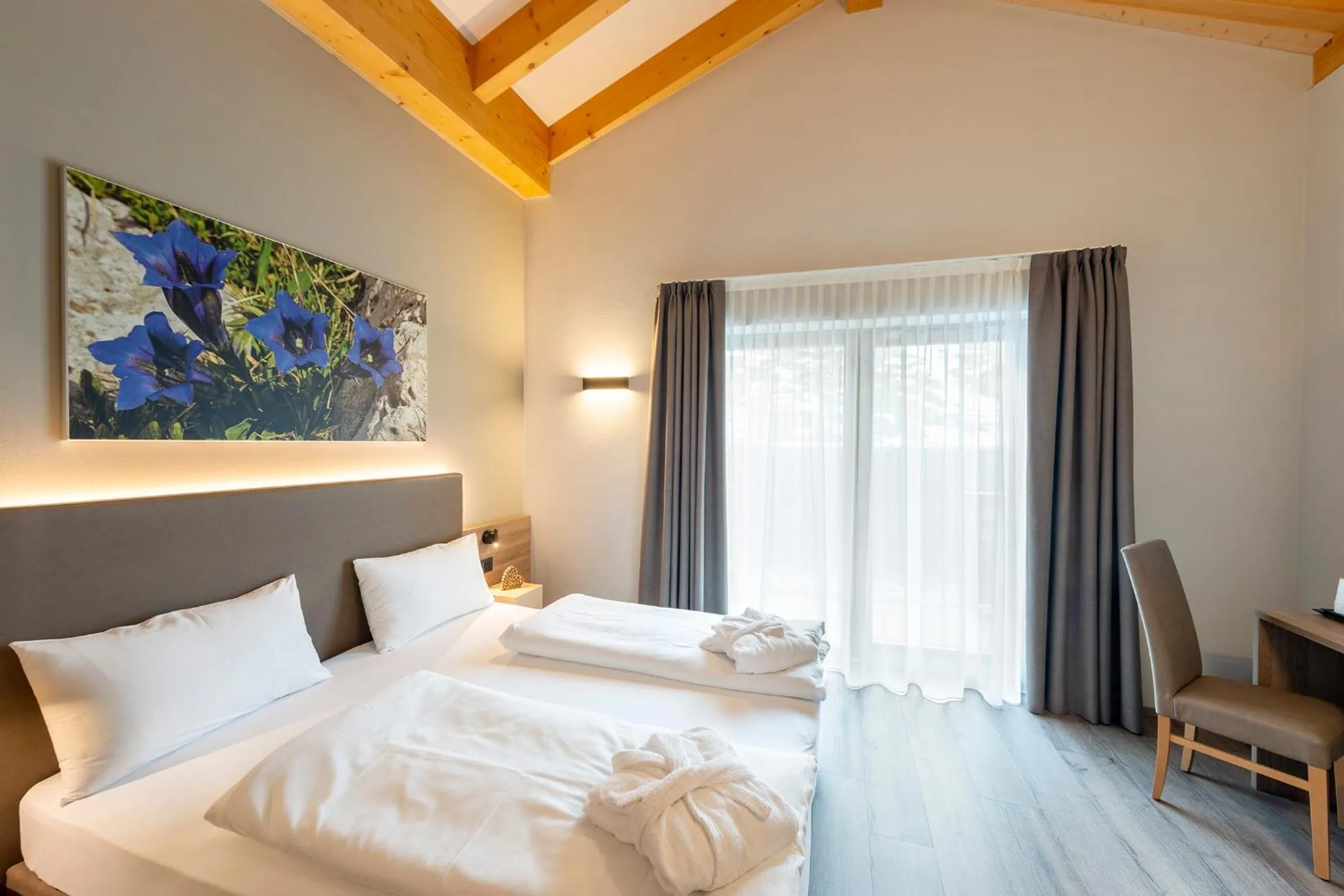 Bedroom, Bed in Chalet Aster