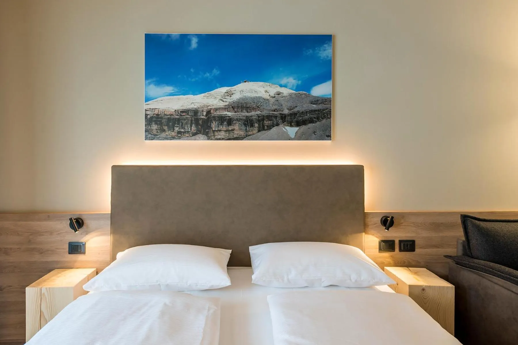 Bedroom, Bed in Chalet Aster