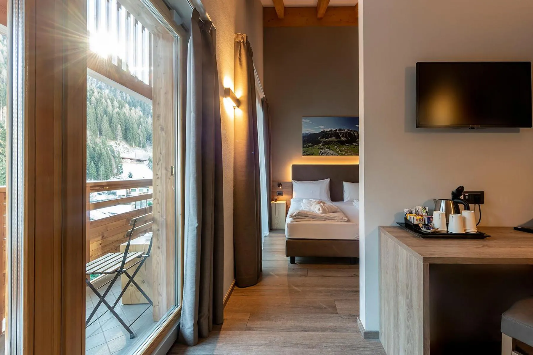 Photo of the whole room, Bed in Chalet Aster