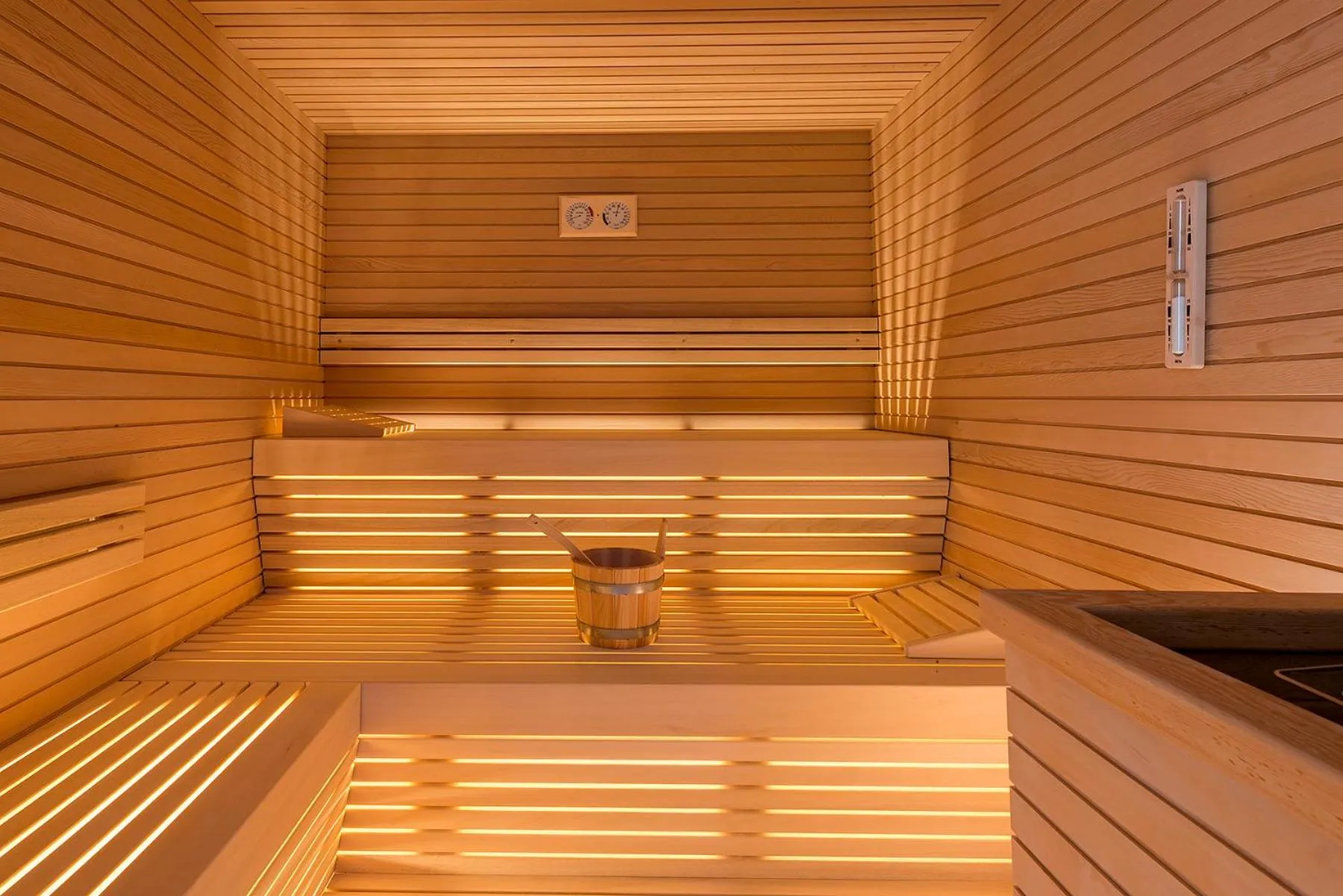 Sauna in Chalet Aster